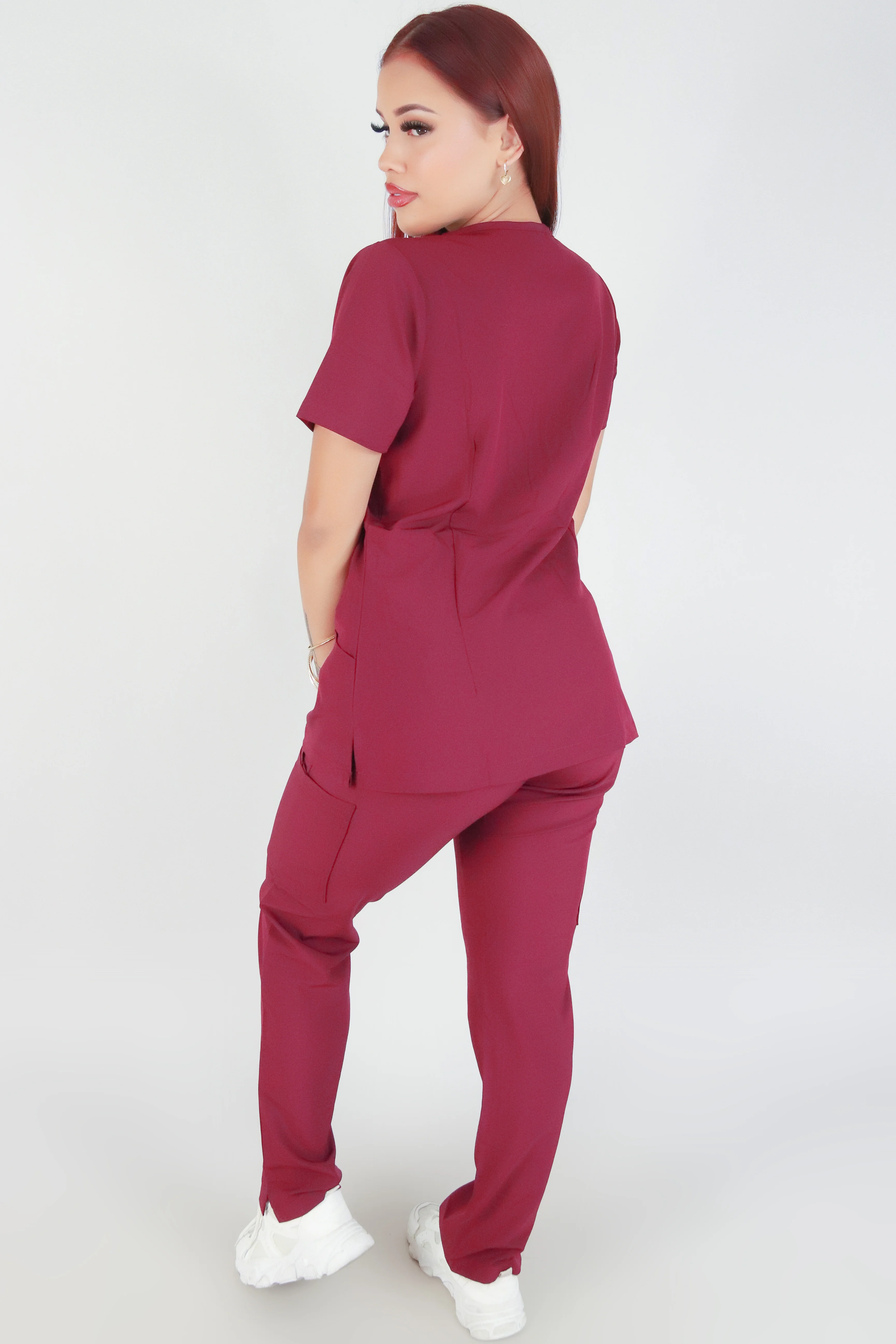 DELIVER ME SCRUB TOP - Image 2