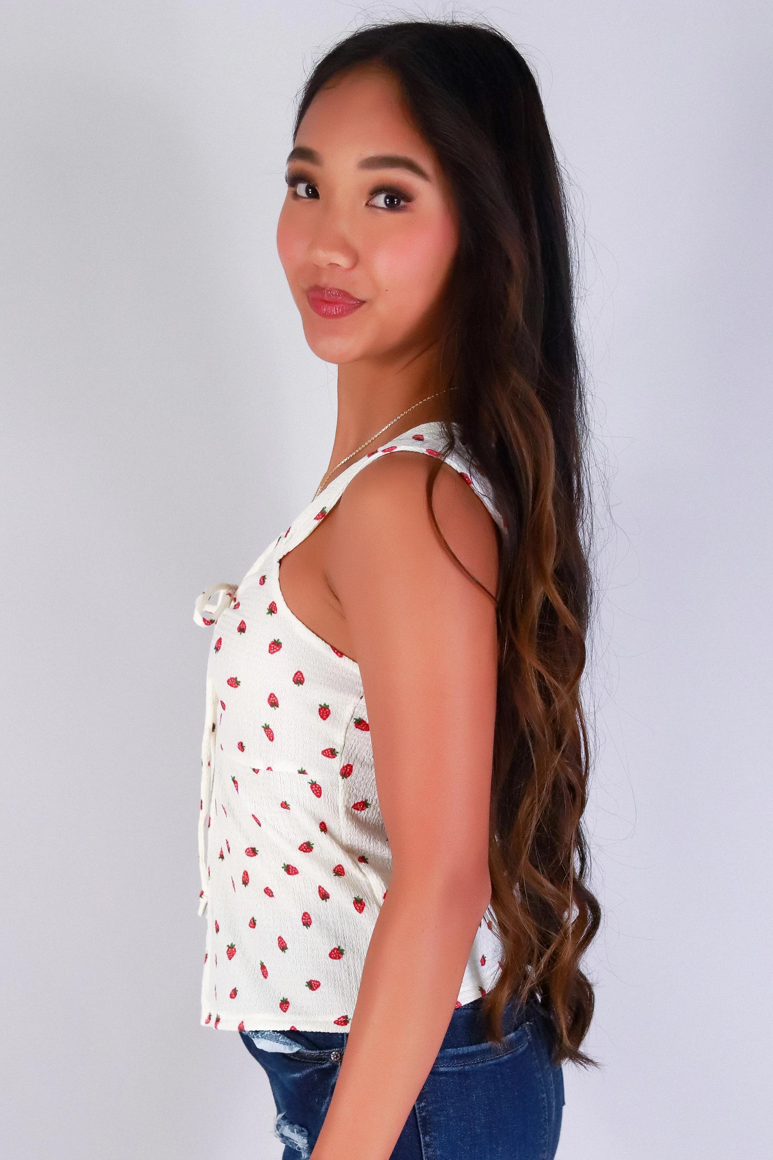 BERRY SWEET FLYAWAY TOP - Image 3