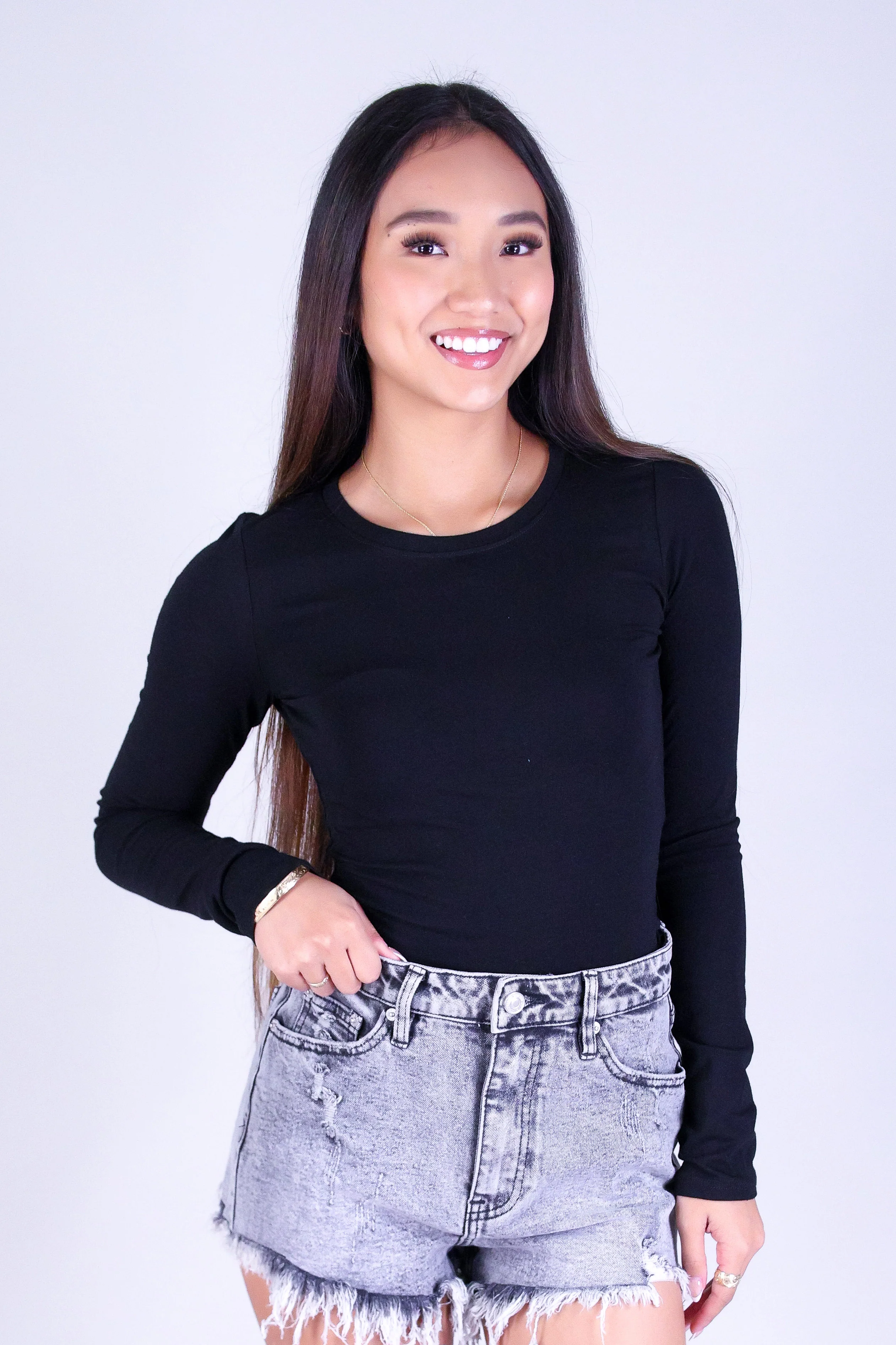 DAILY MUSE LONG SLEEVE TOP - Image 2
