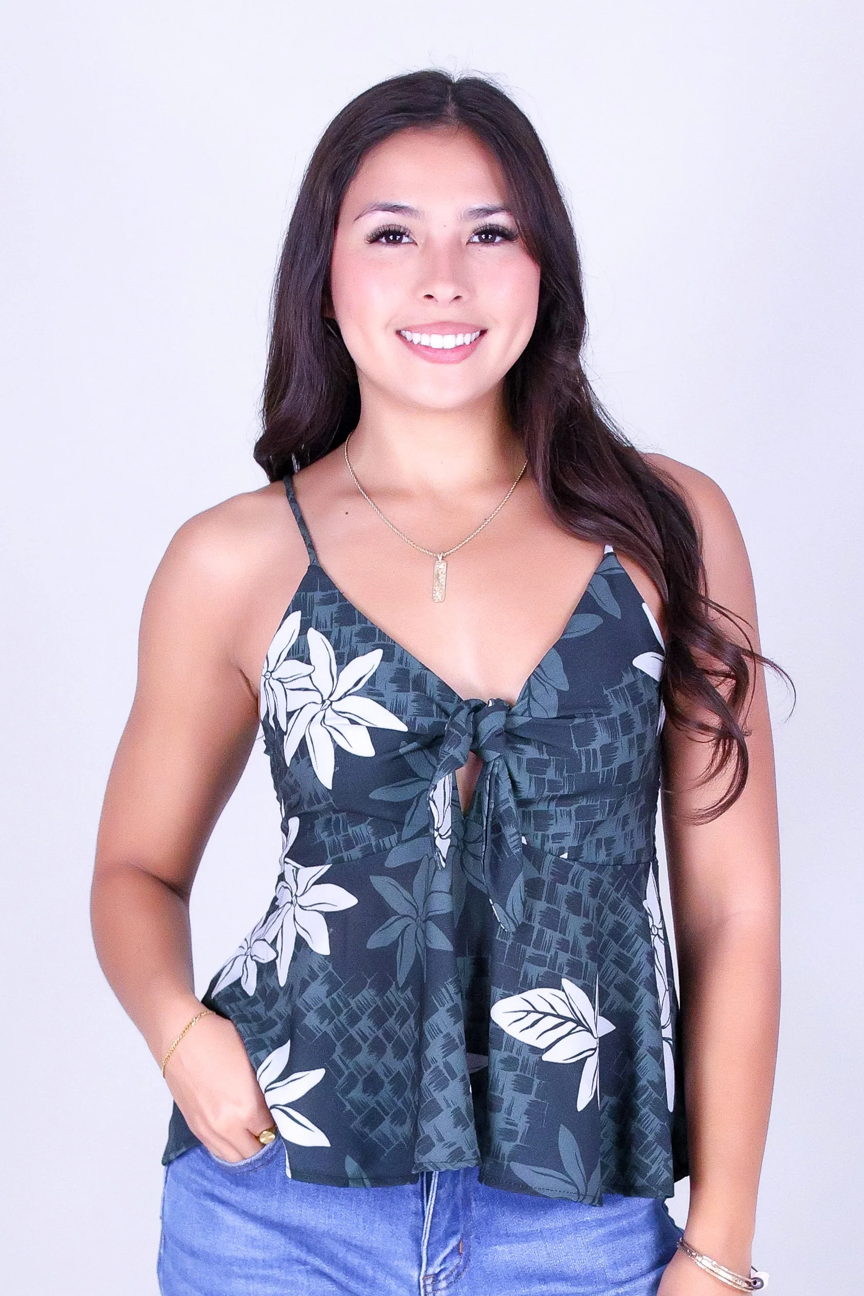 LAUHALA TIE FRONT TOP - Image 2
