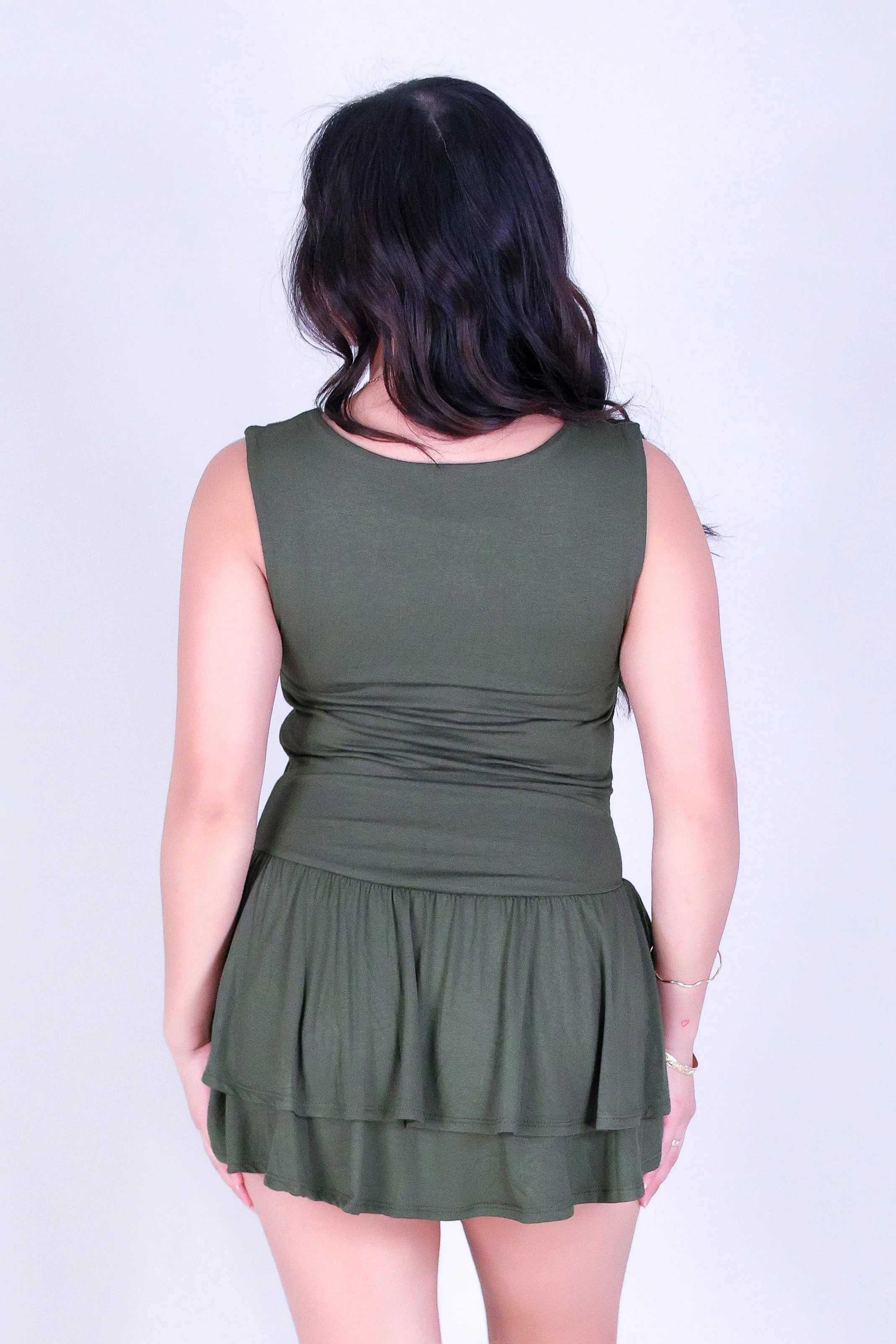 TWIRL ME RUFFLE DRESS - Image 4
