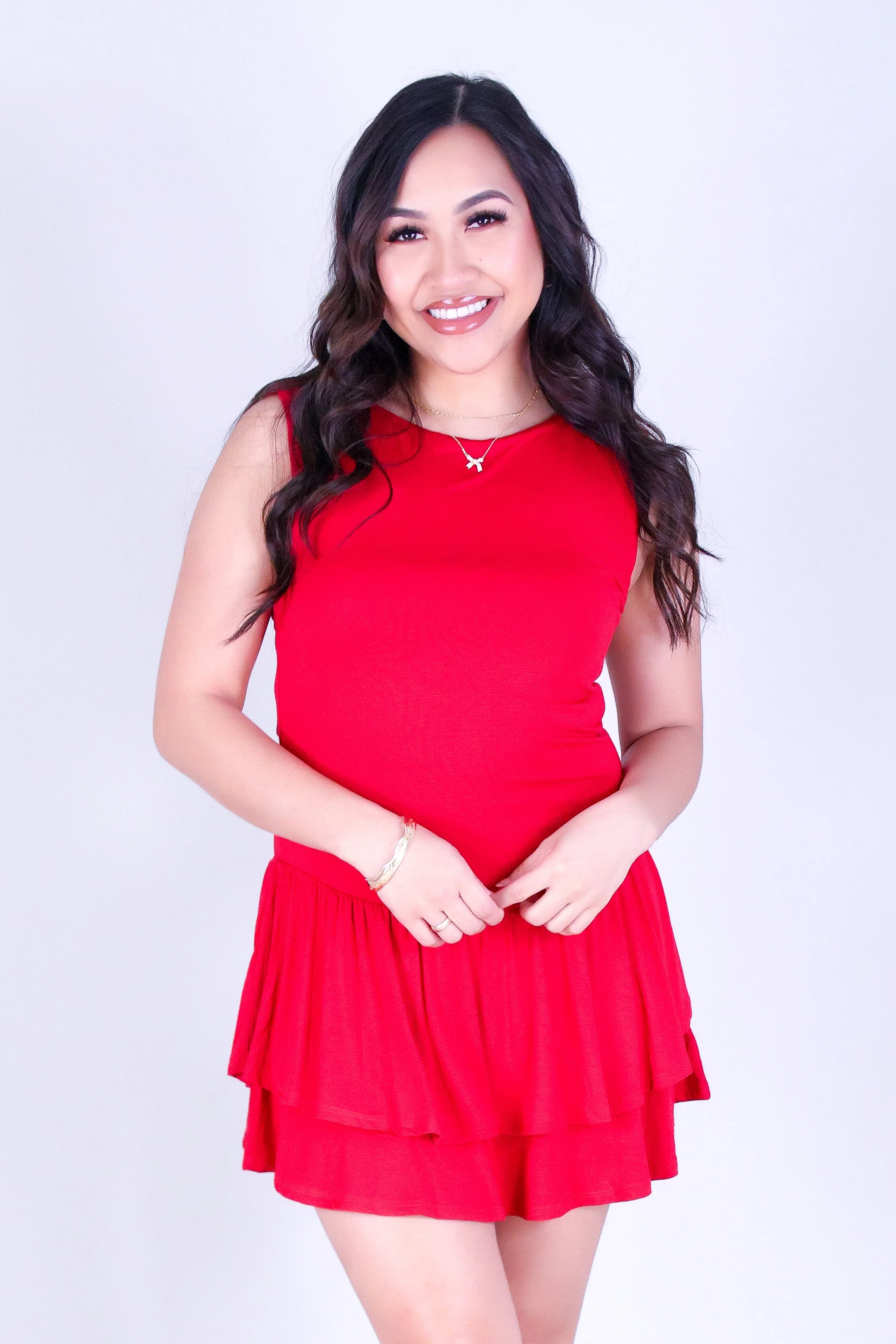 TWIRL ME RUFFLE DRESS - Image 2