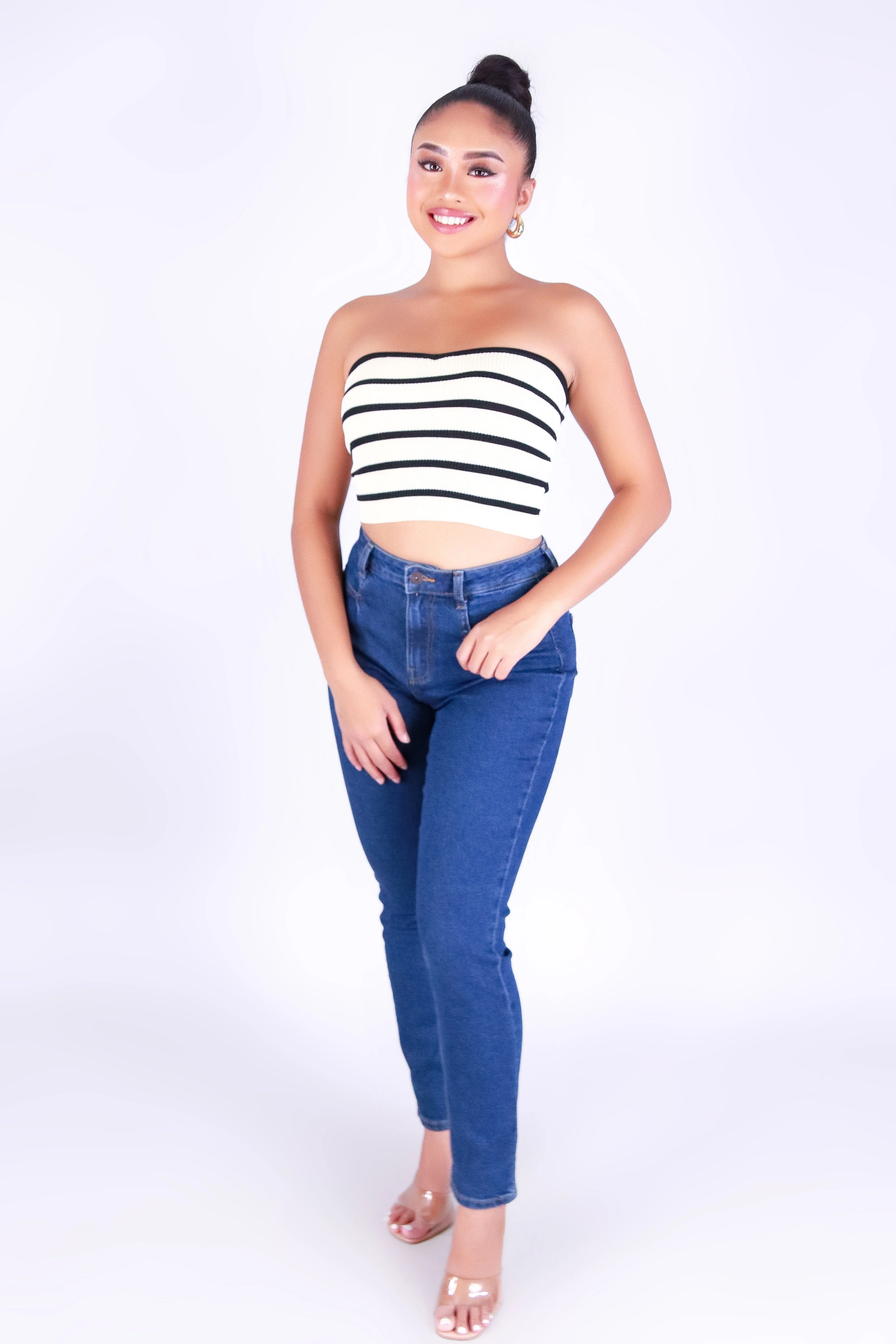 CRUSHING ON YOU CROP TUBE TOP