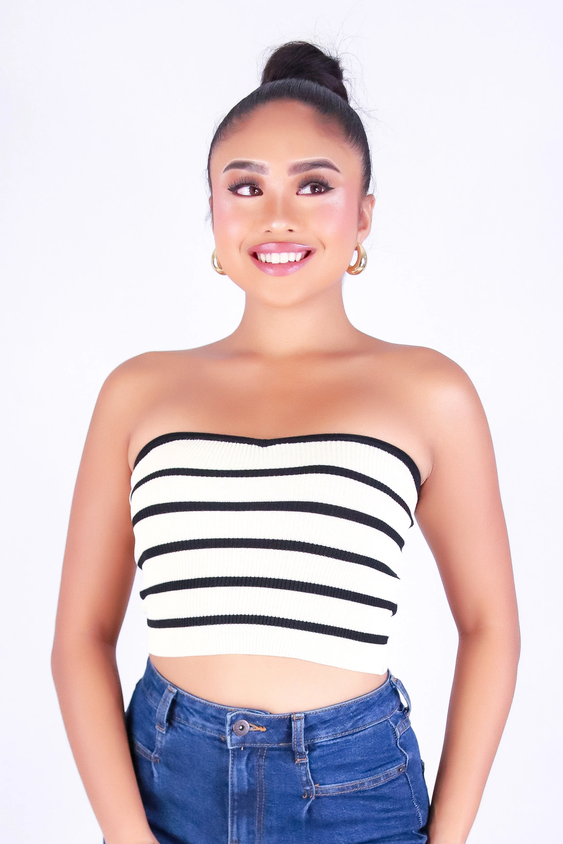 CRUSHING ON YOU CROP TUBE TOP - Image 2