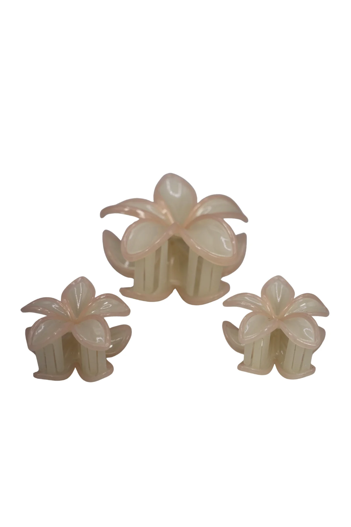 PLUMERIA FLOWER CLAW SET - Image 2