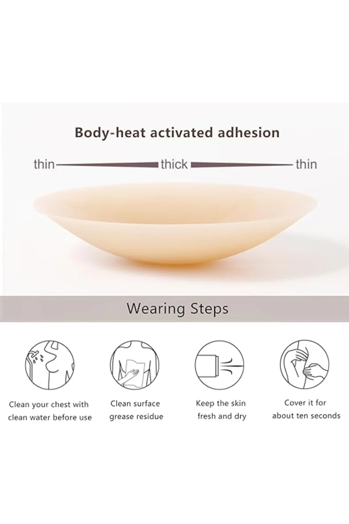 SILICONE NIPPLE PAD - Image 2