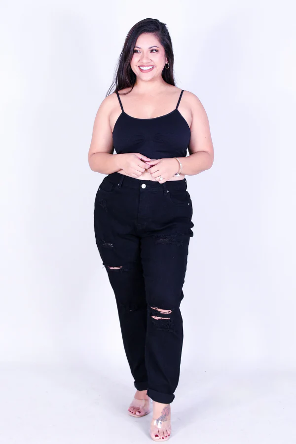 WEEKEND RISE MOM JEANS