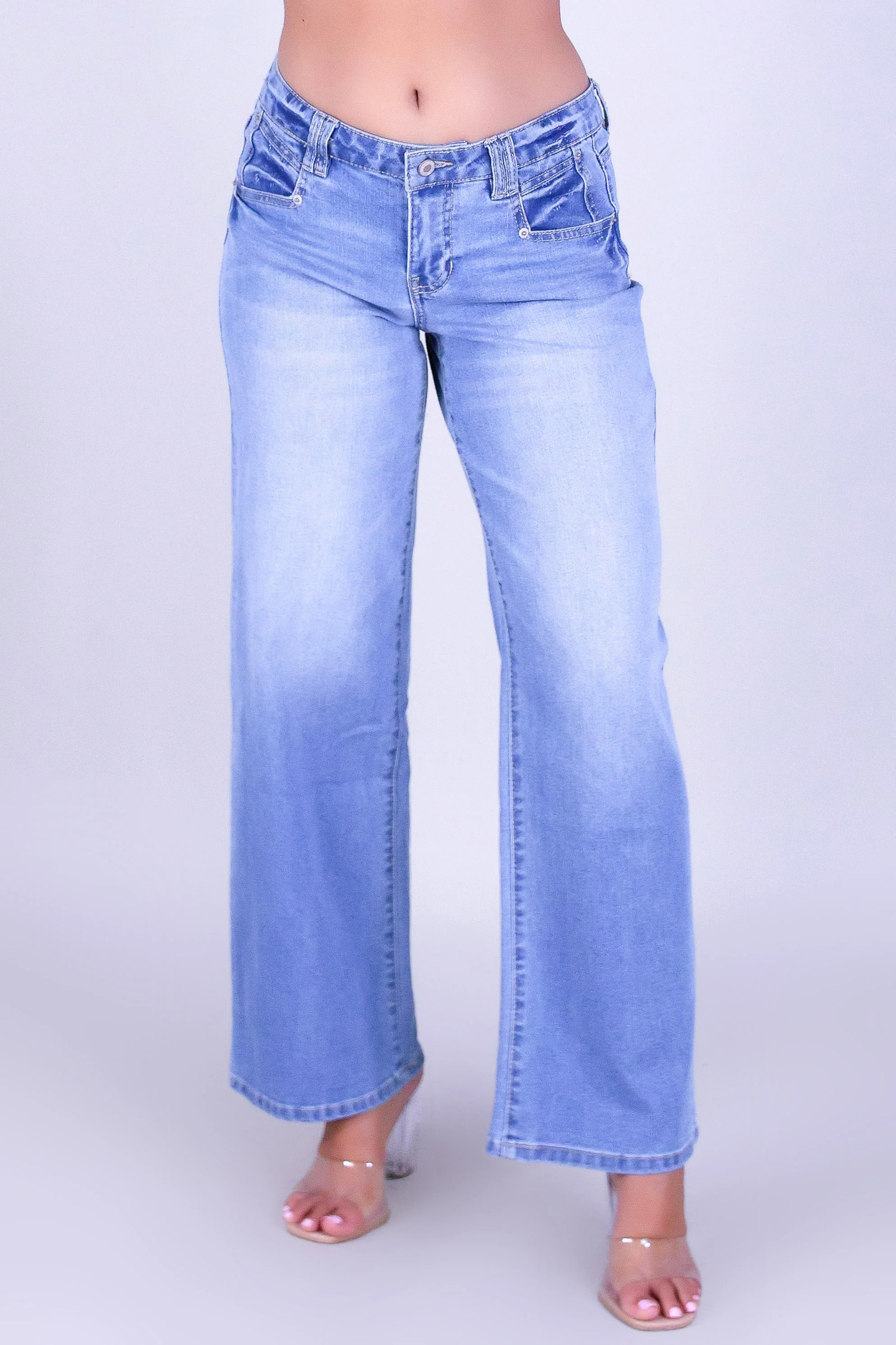 URBAN BLUES WIDE LEG JEANS - Image 2