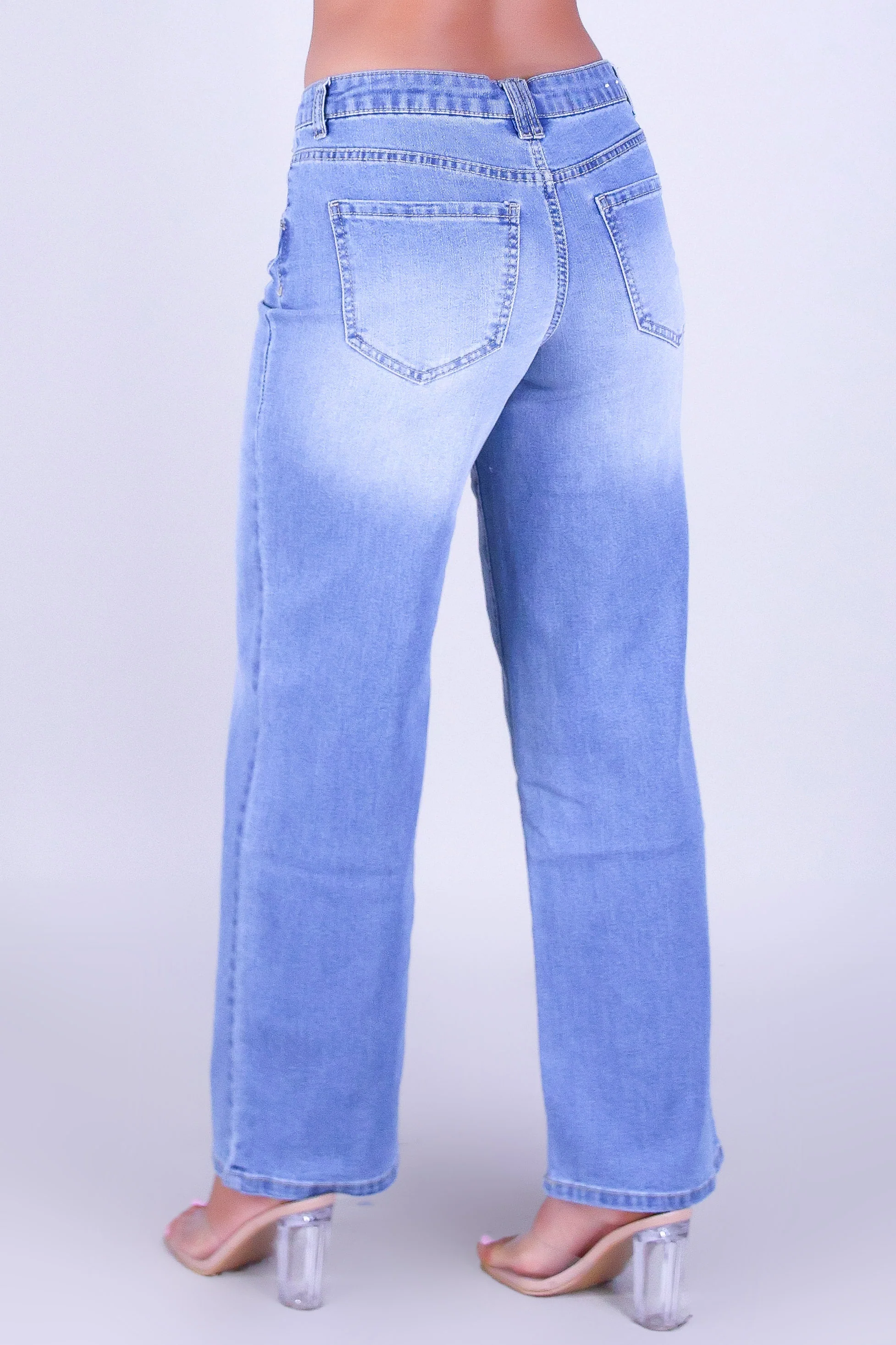 URBAN BLUES WIDE LEG JEANS - Image 3
