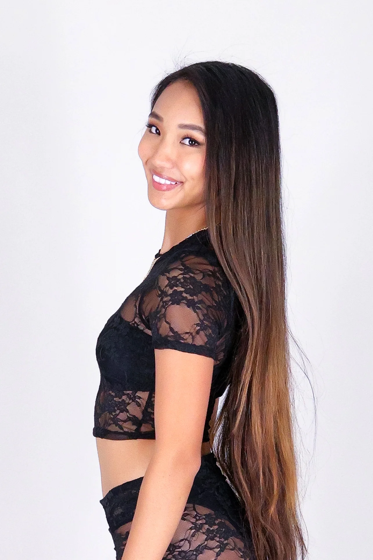 WHISPER LACE CROP TOP - Image 3