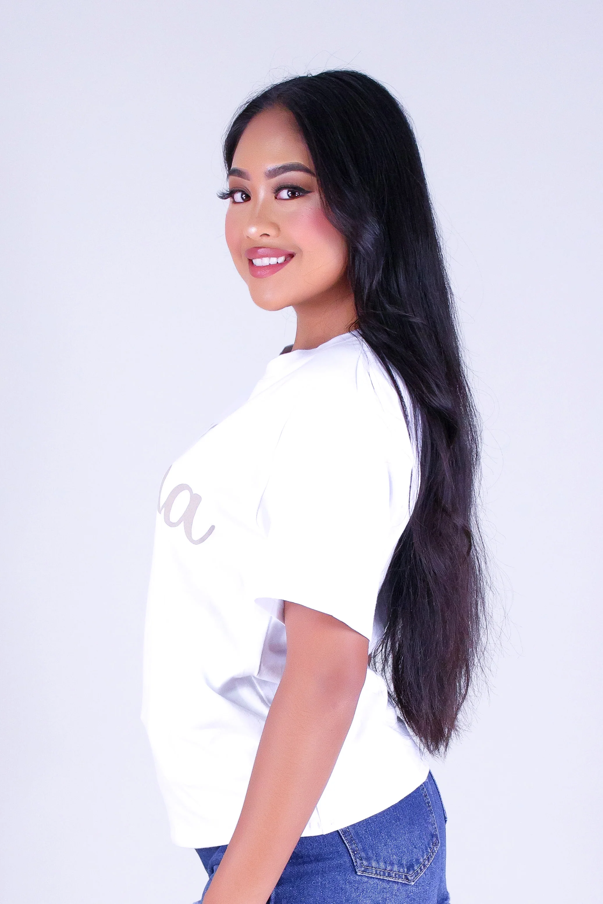 ALOHA CURSIVE TEE - Image 3