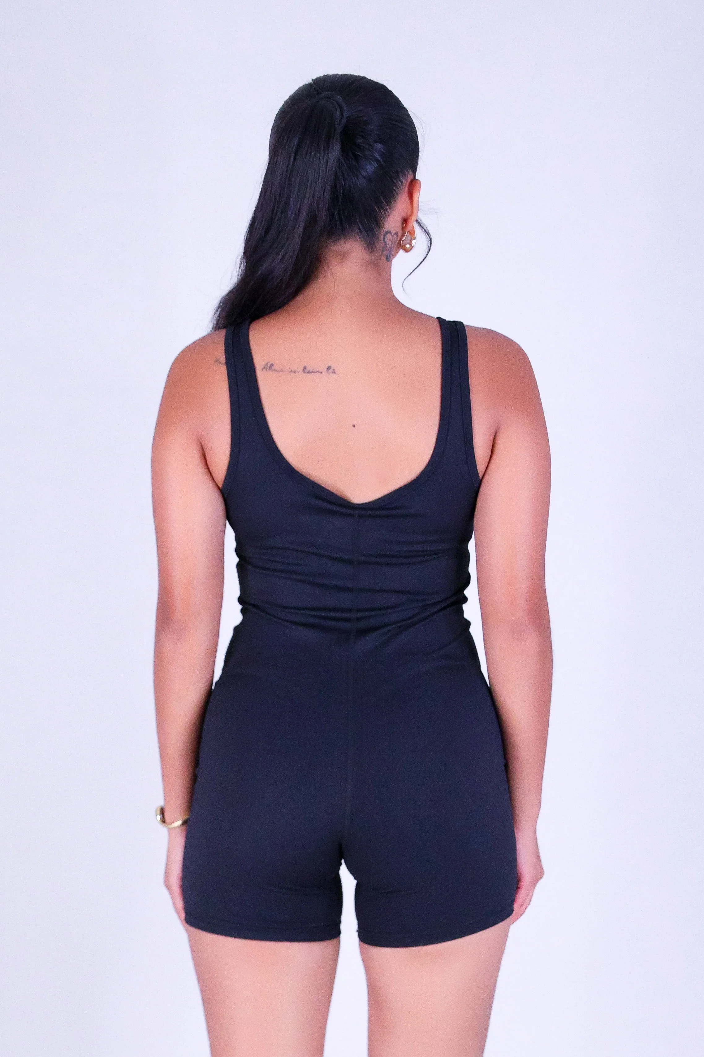 STATEMENT FIT CATSUIT ROMPER - Image 4