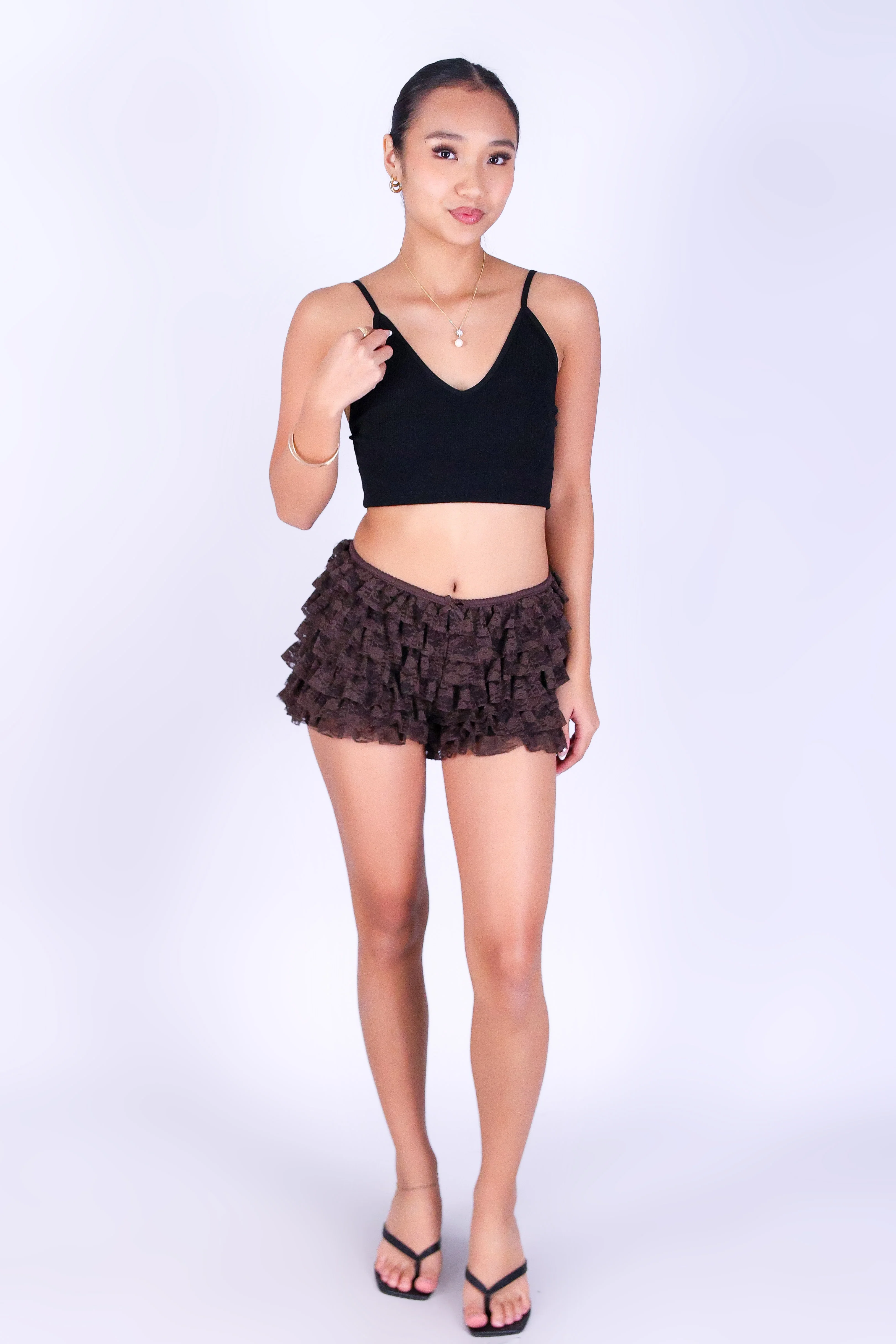 LACE ME PRETTY SHORTS