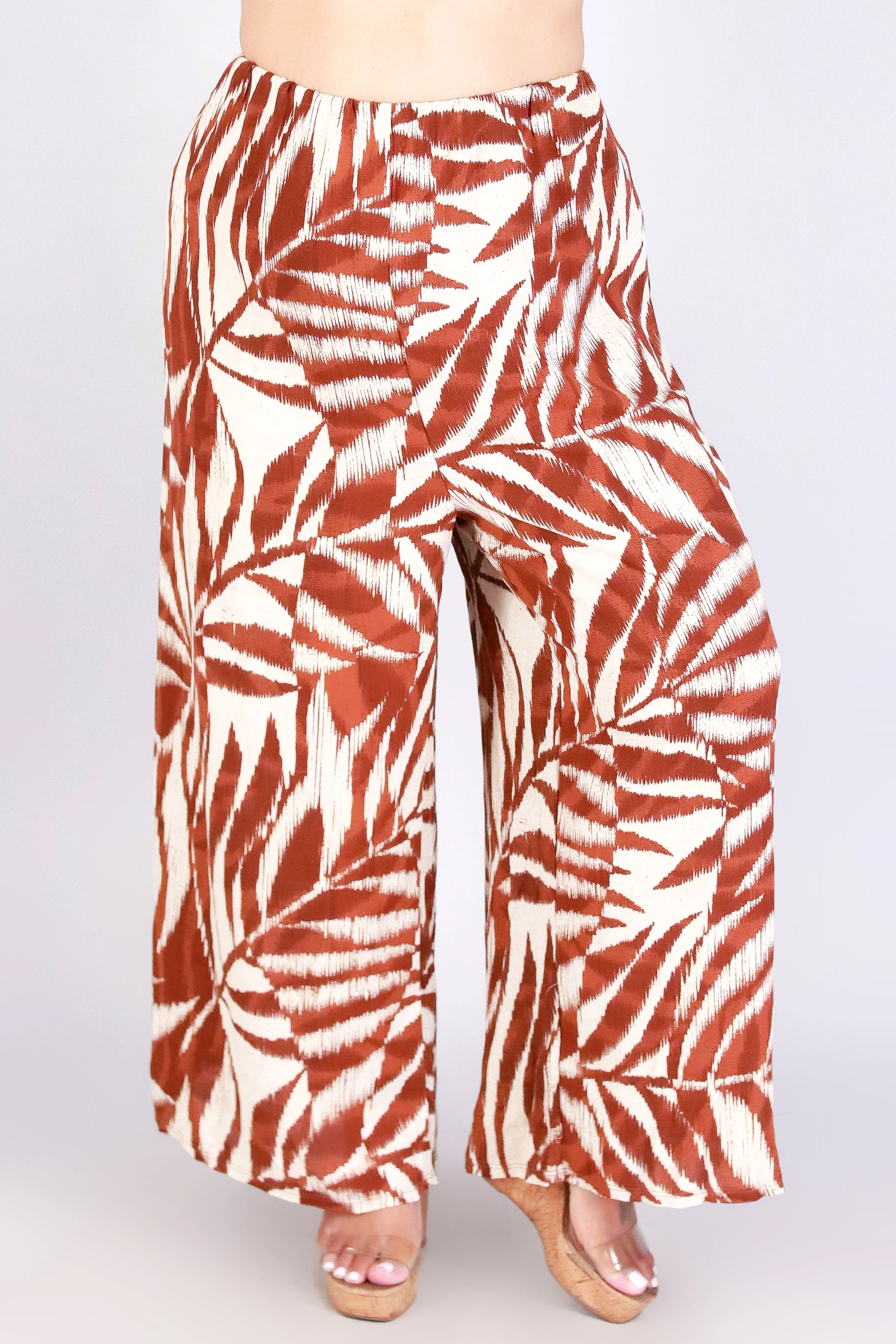 WATERCOLOR PARADISE WOVEN CAPRI'S - Image 2