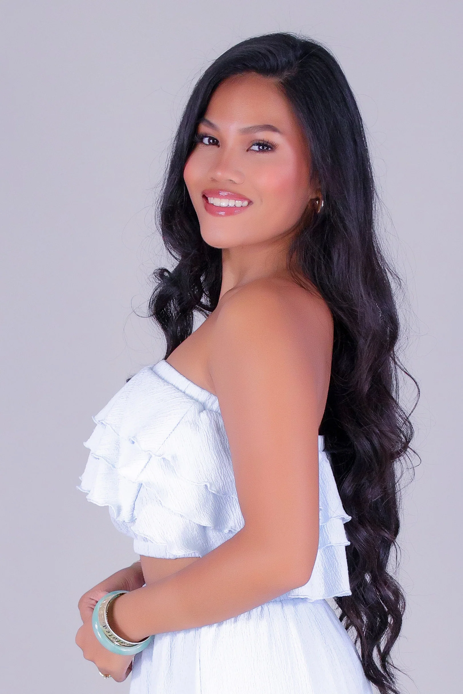 MOONLIT ROMANCE CROP TUBE TOP - Image 3