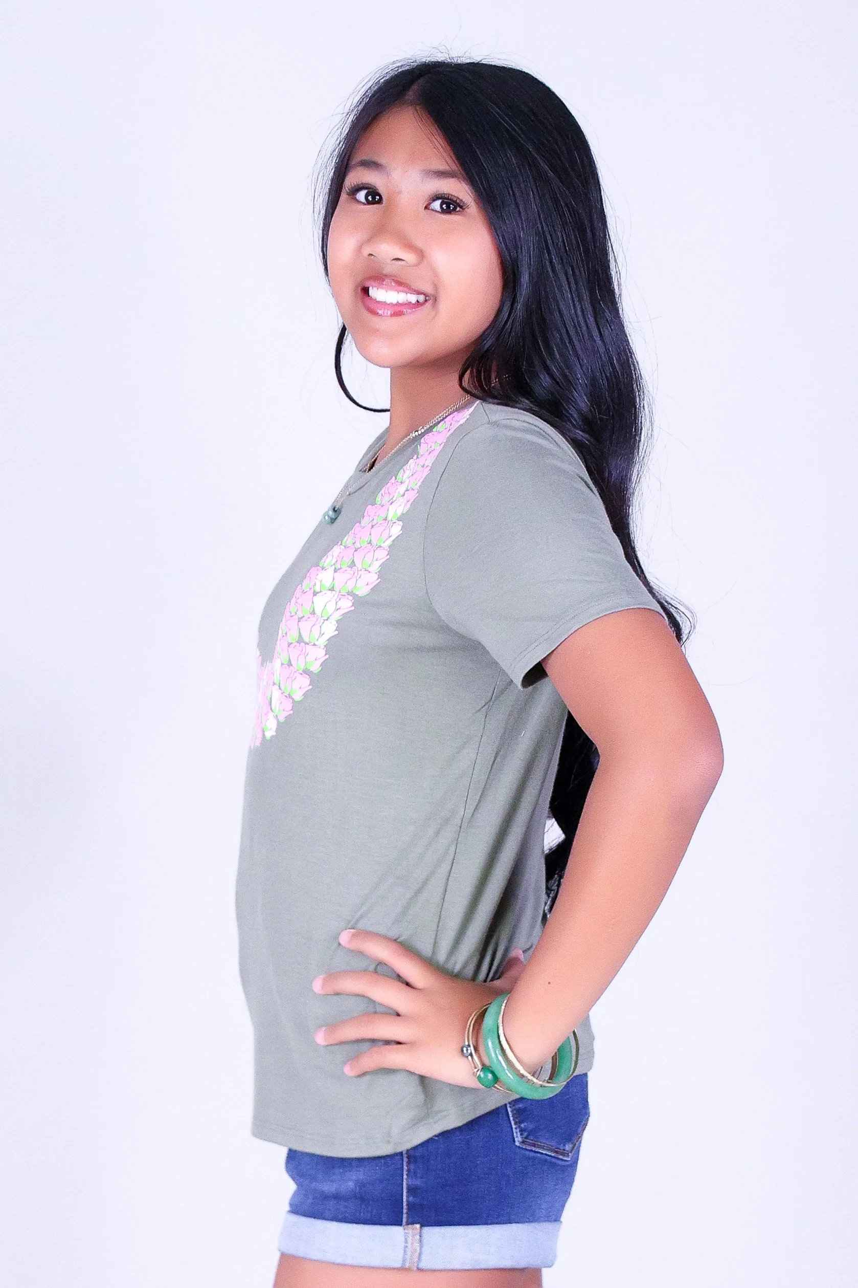 LOKELANI LEI TEE | KIDS SIZE 2-16 - Image 3