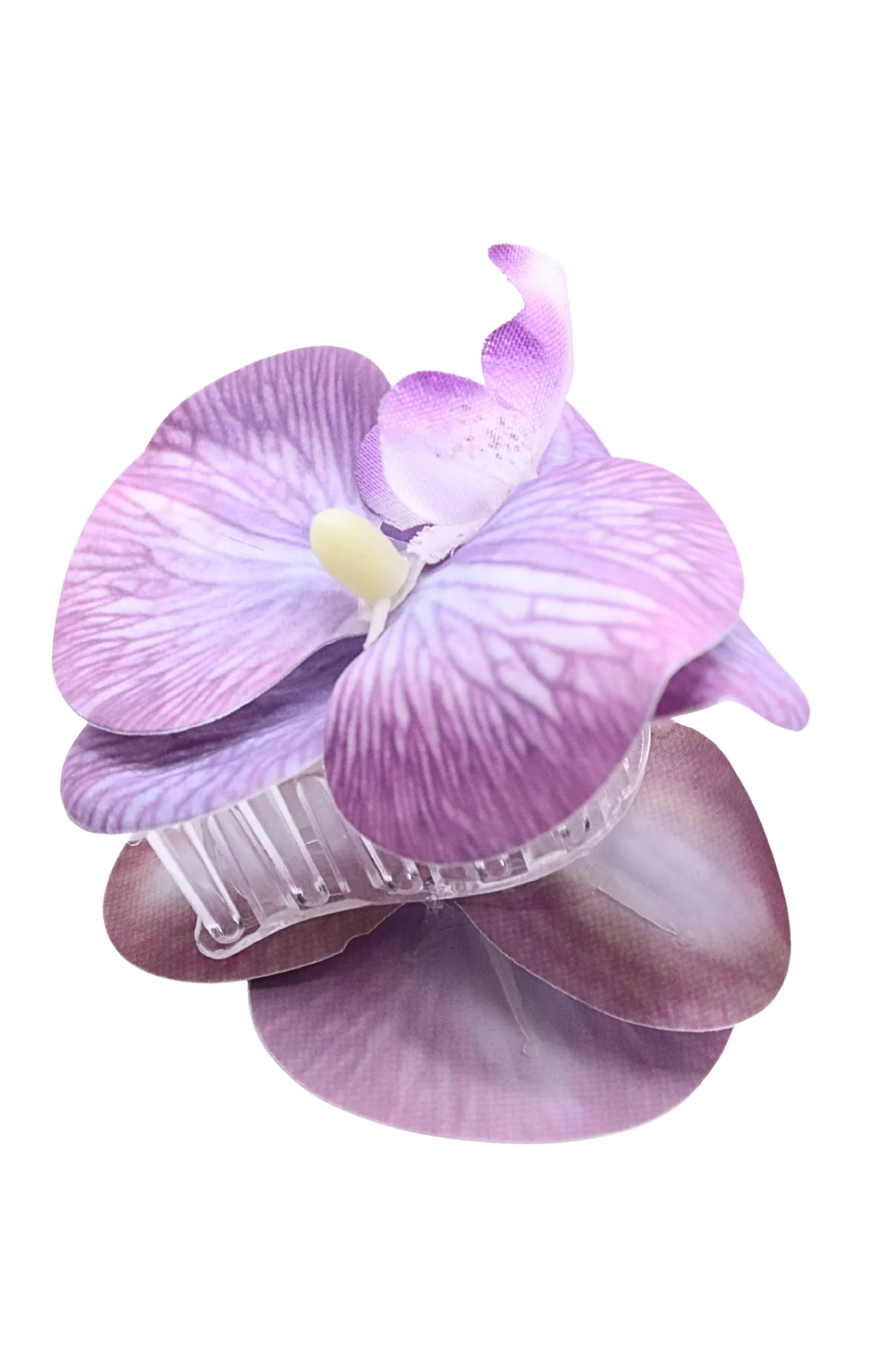 ORCHID FLOWER BLOOM HAIR CLIP - Image 2