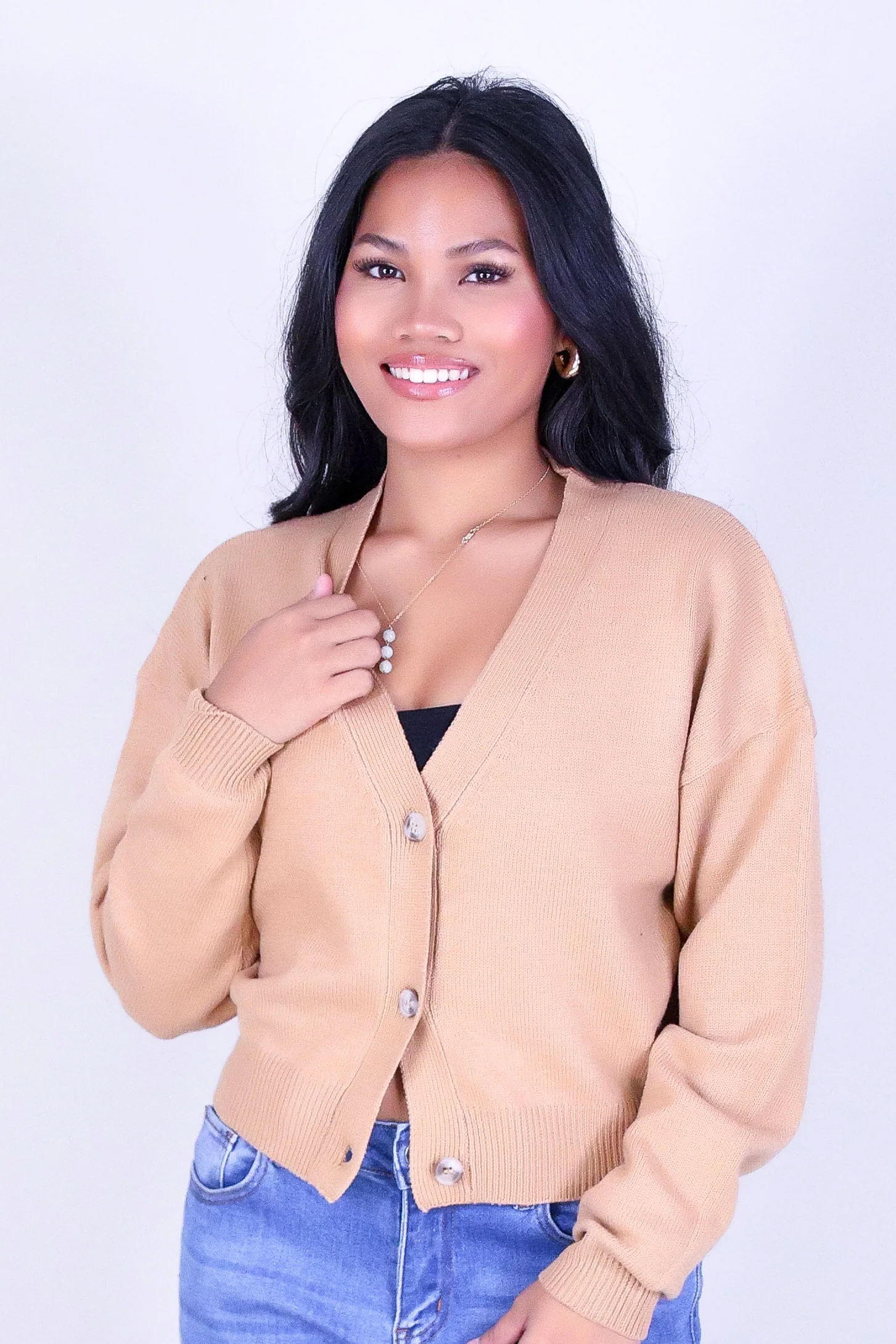 COMFY LAYER SWEATER CARDIGAN - Image 2