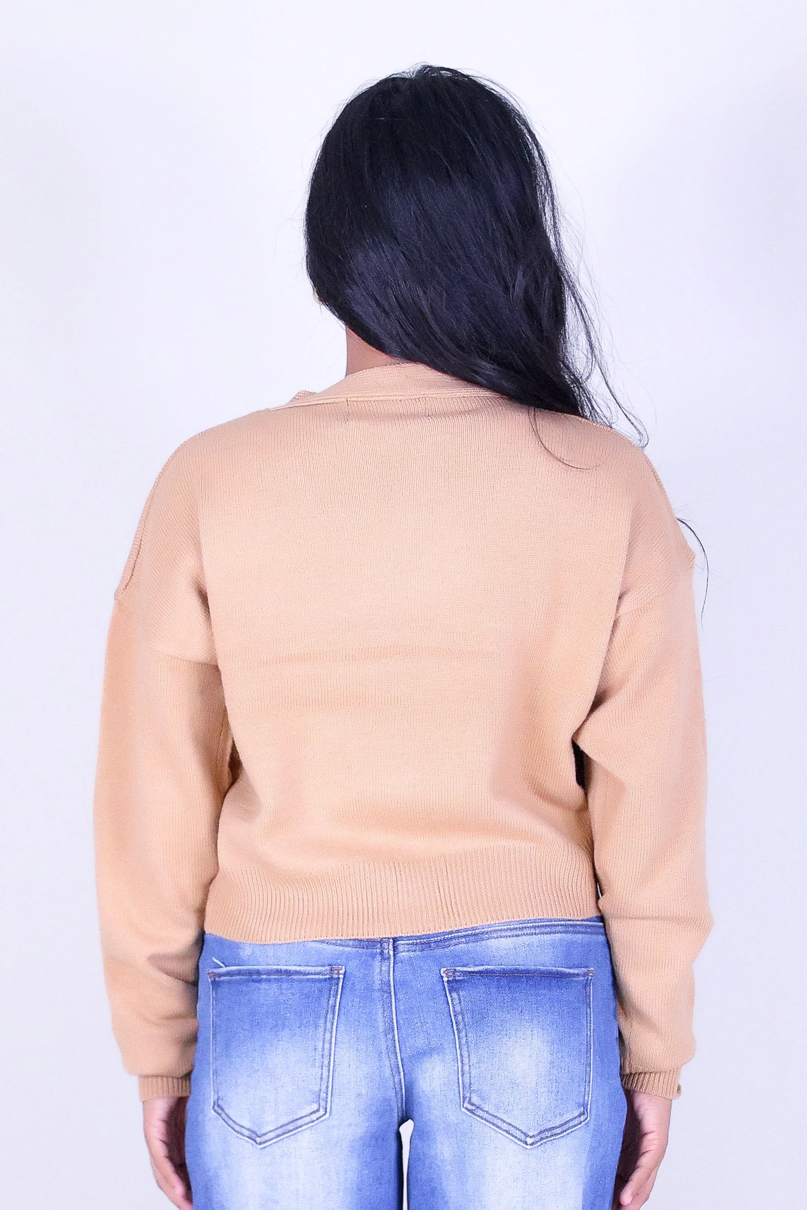 COMFY LAYER SWEATER CARDIGAN - Image 4