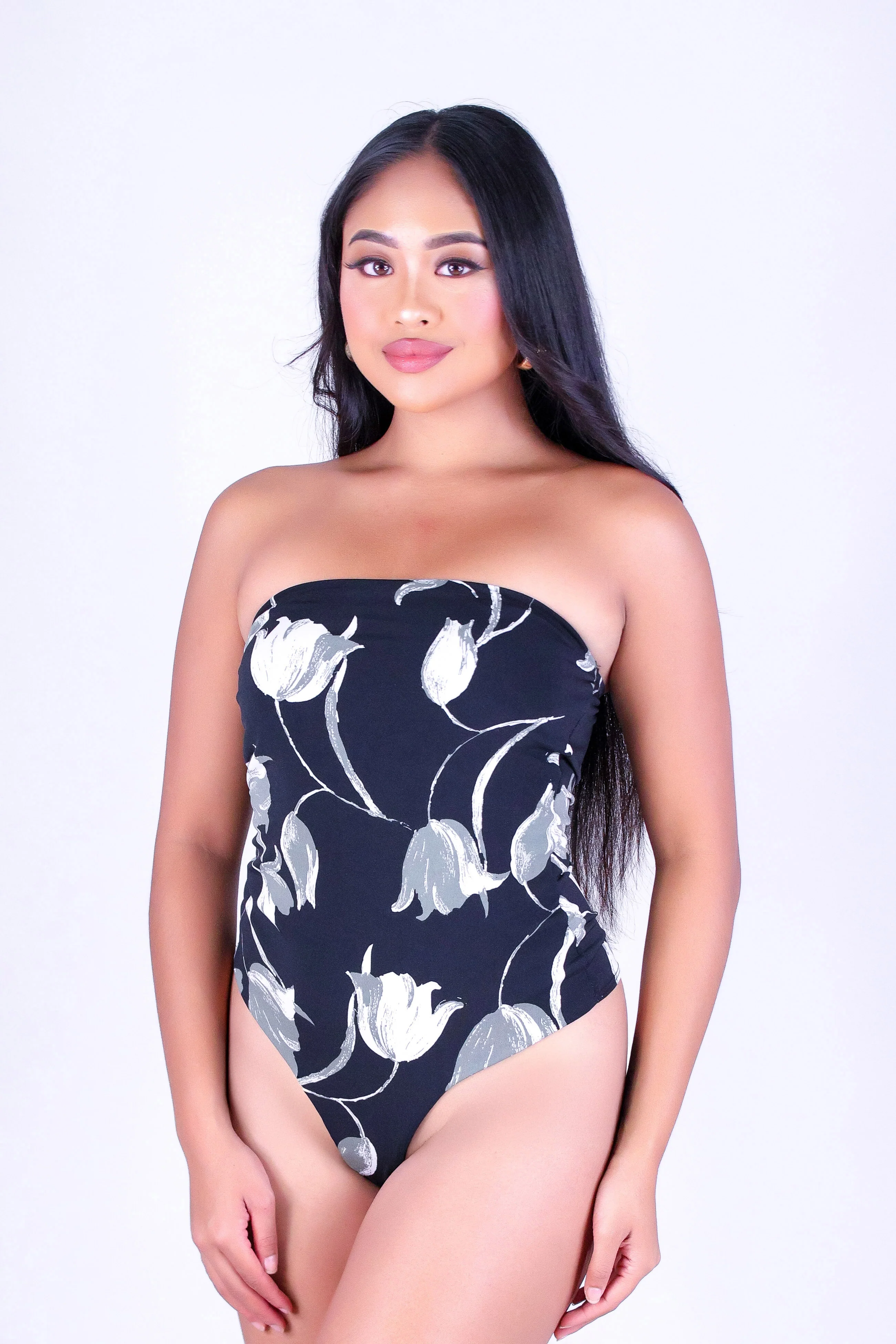PETAL TOUCH TUBE BODYSUIT - Image 2