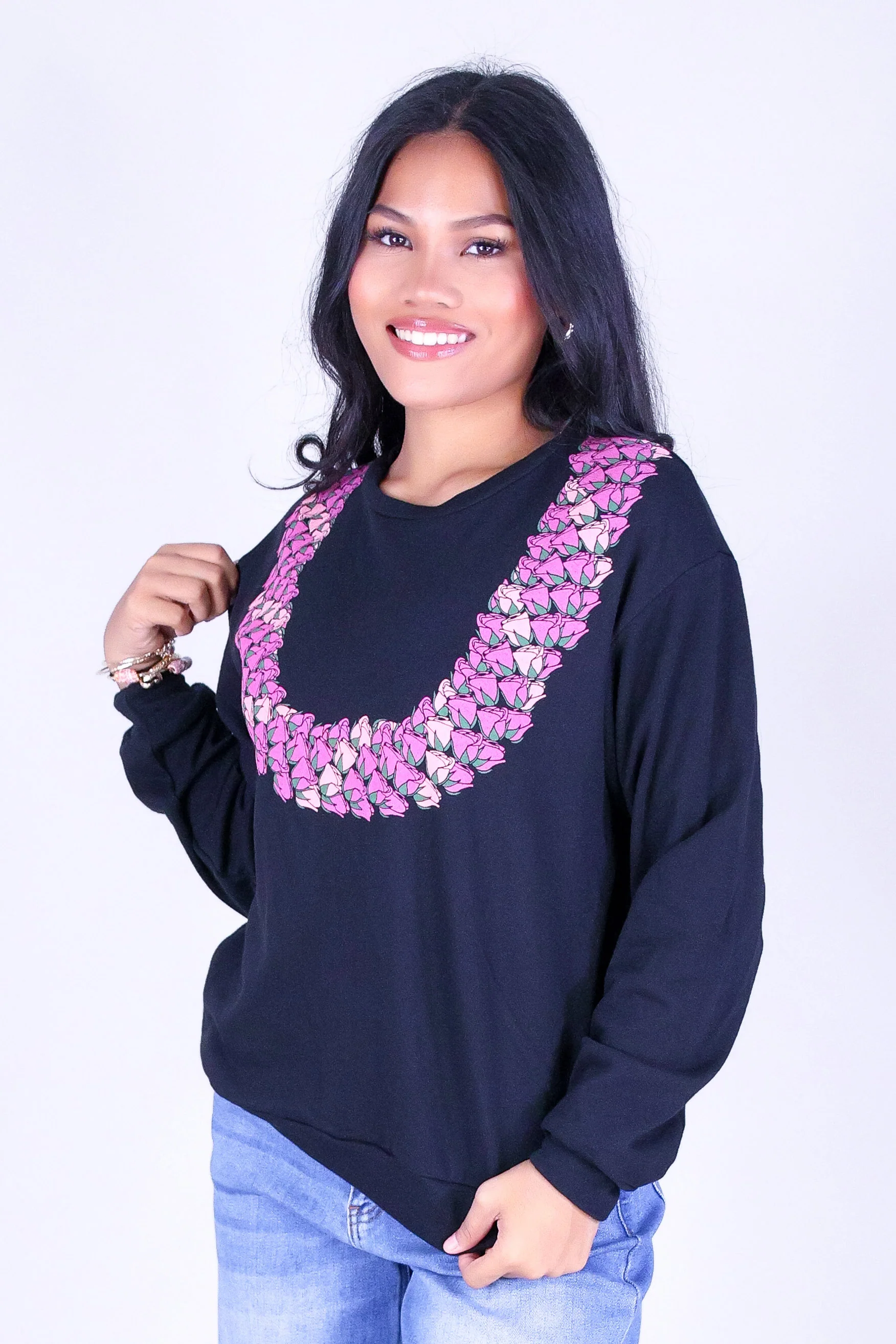 CLUSTERED LOKELANI LEI SWEATER - Image 2