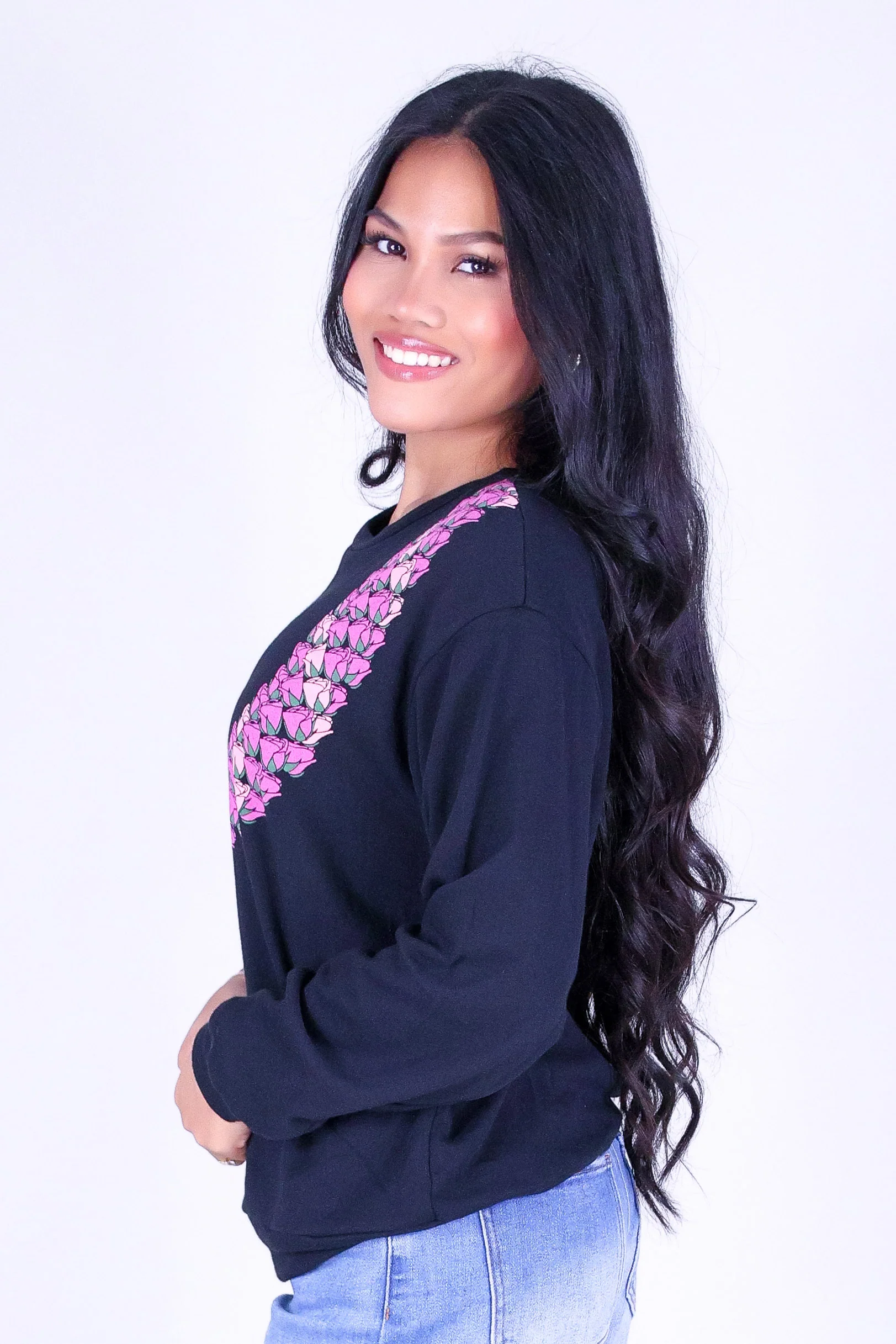 CLUSTERED LOKELANI LEI SWEATER - Image 3