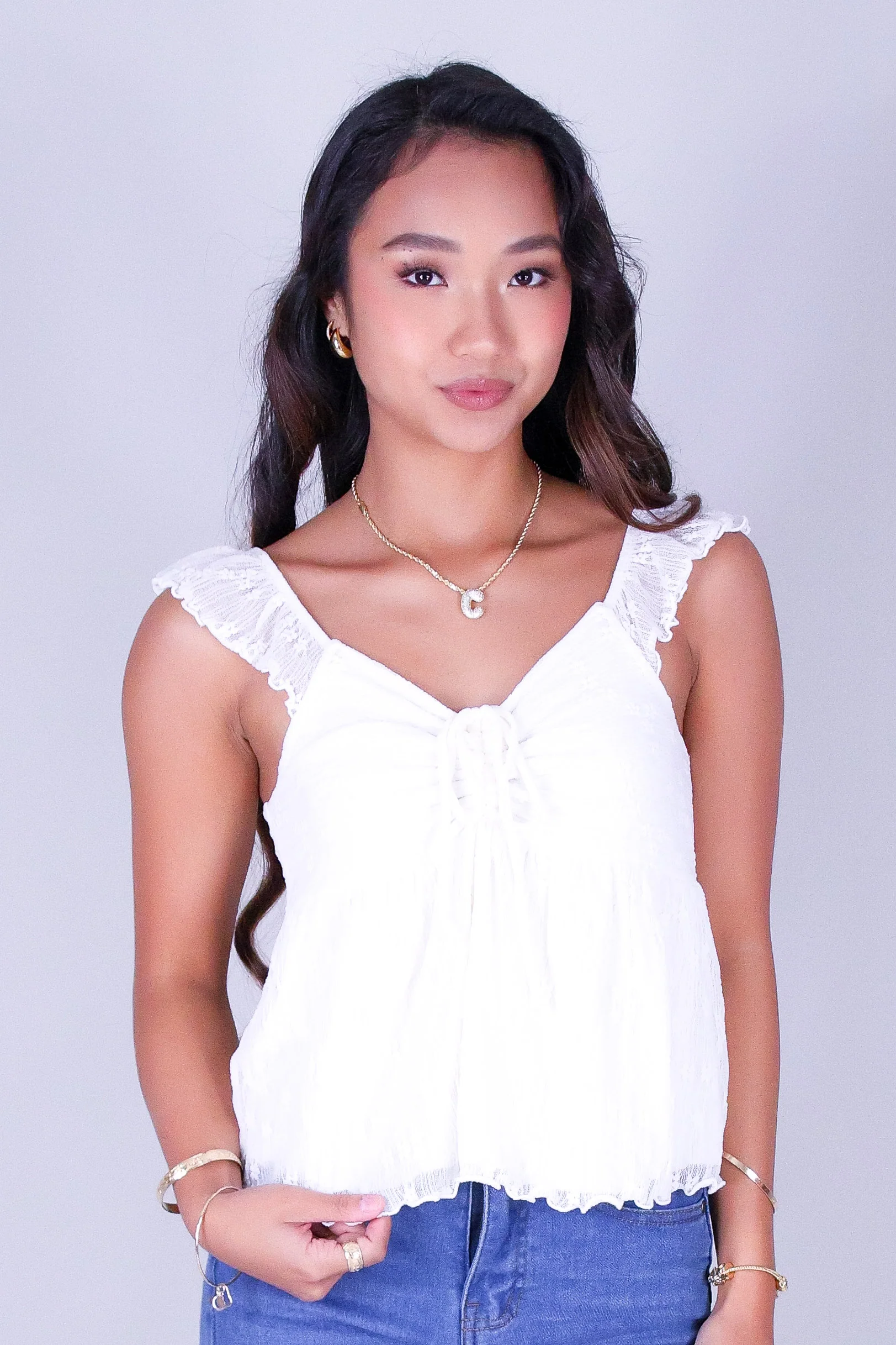 BEAUTIFUL LIFE BABYDOLL TOP - Image 2
