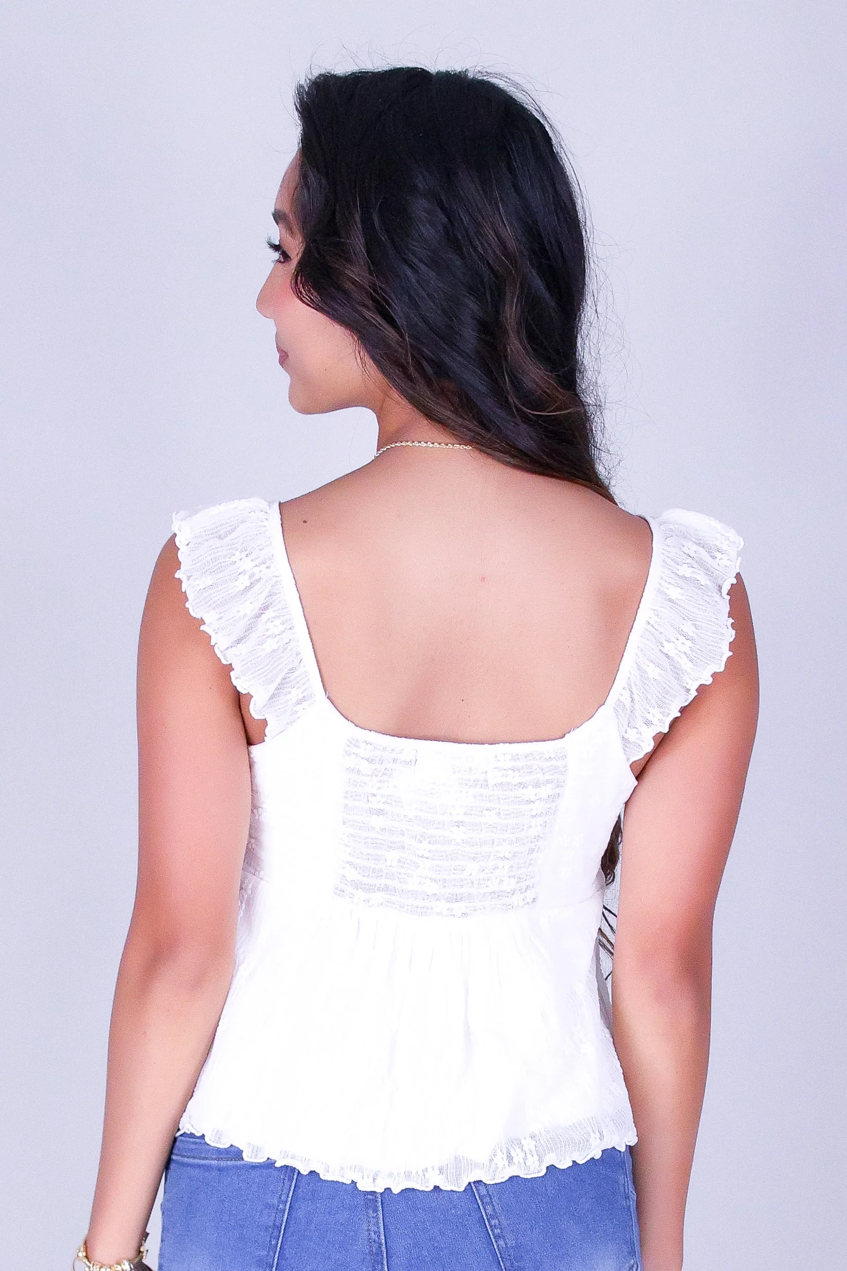 BEAUTIFUL LIFE BABYDOLL TOP - Image 4