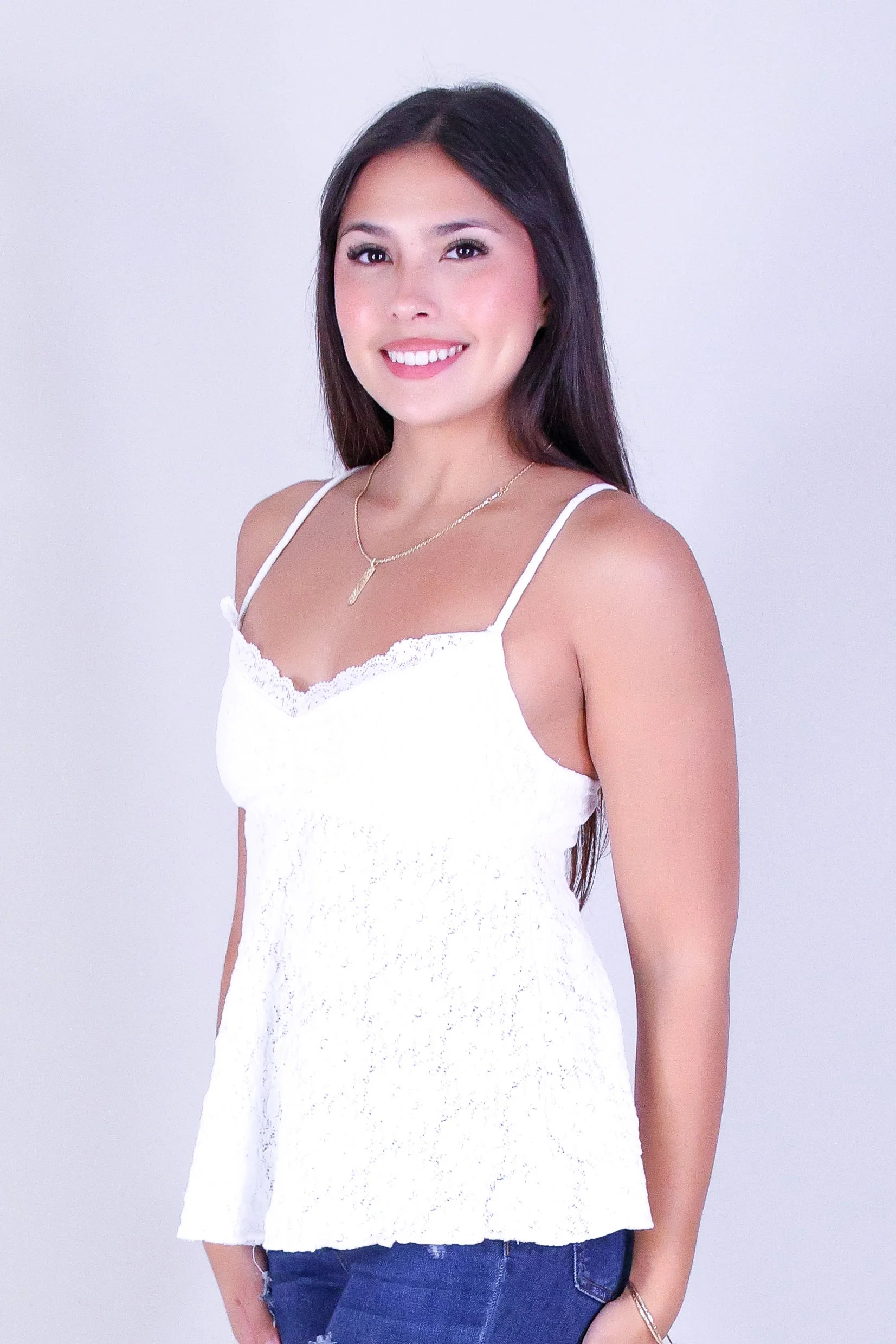 RUFFLE ROSE BABYDOLL TOP - Image 3