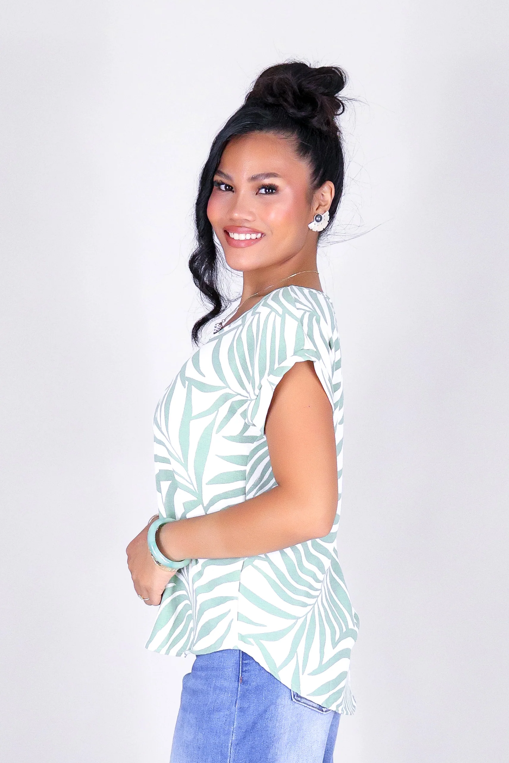 LEAF BREEZE BLOUSE - Image 3
