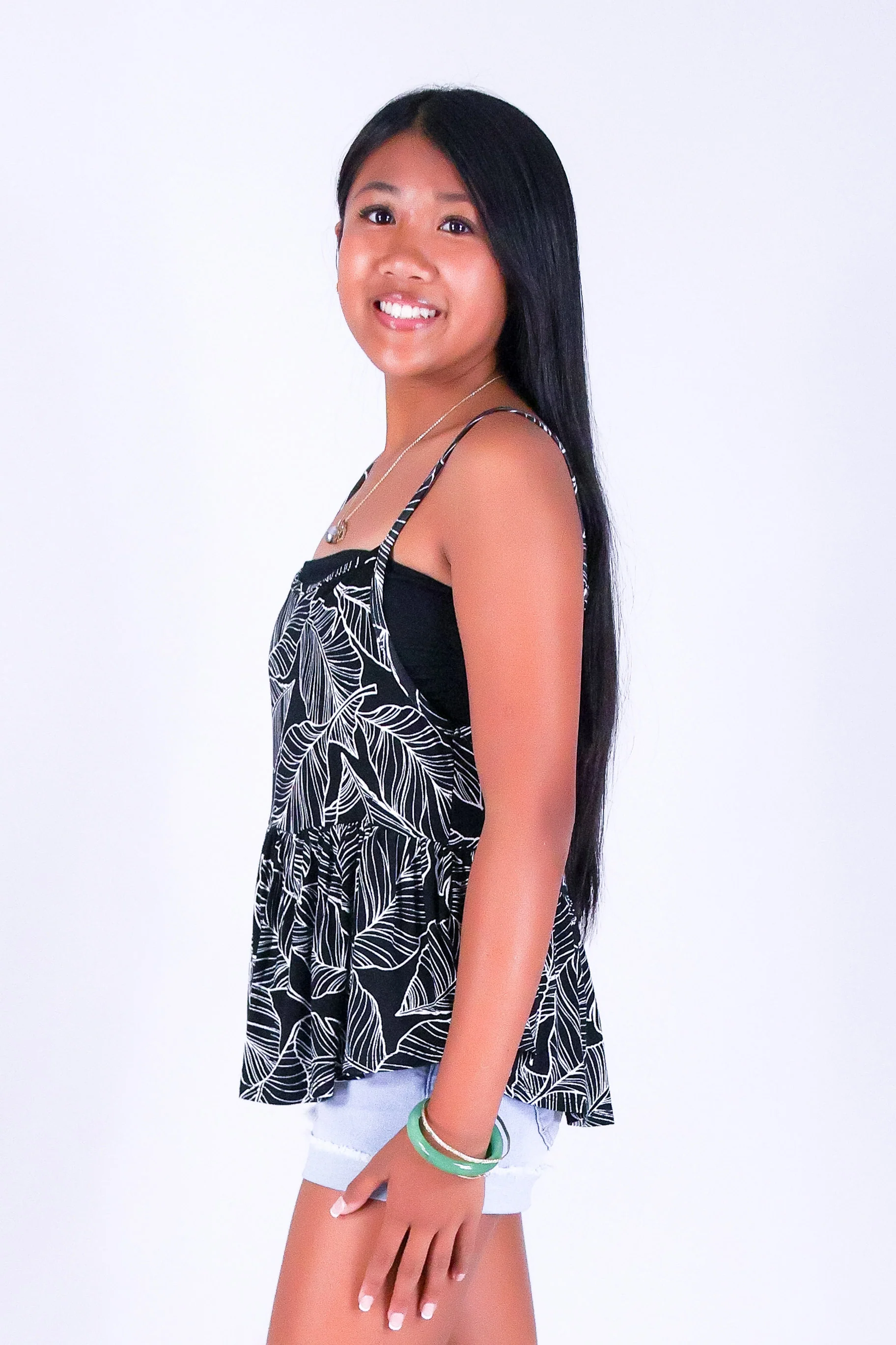 TROPICAL LEAF TOP | KIDS SIZE 2-16 - Image 3