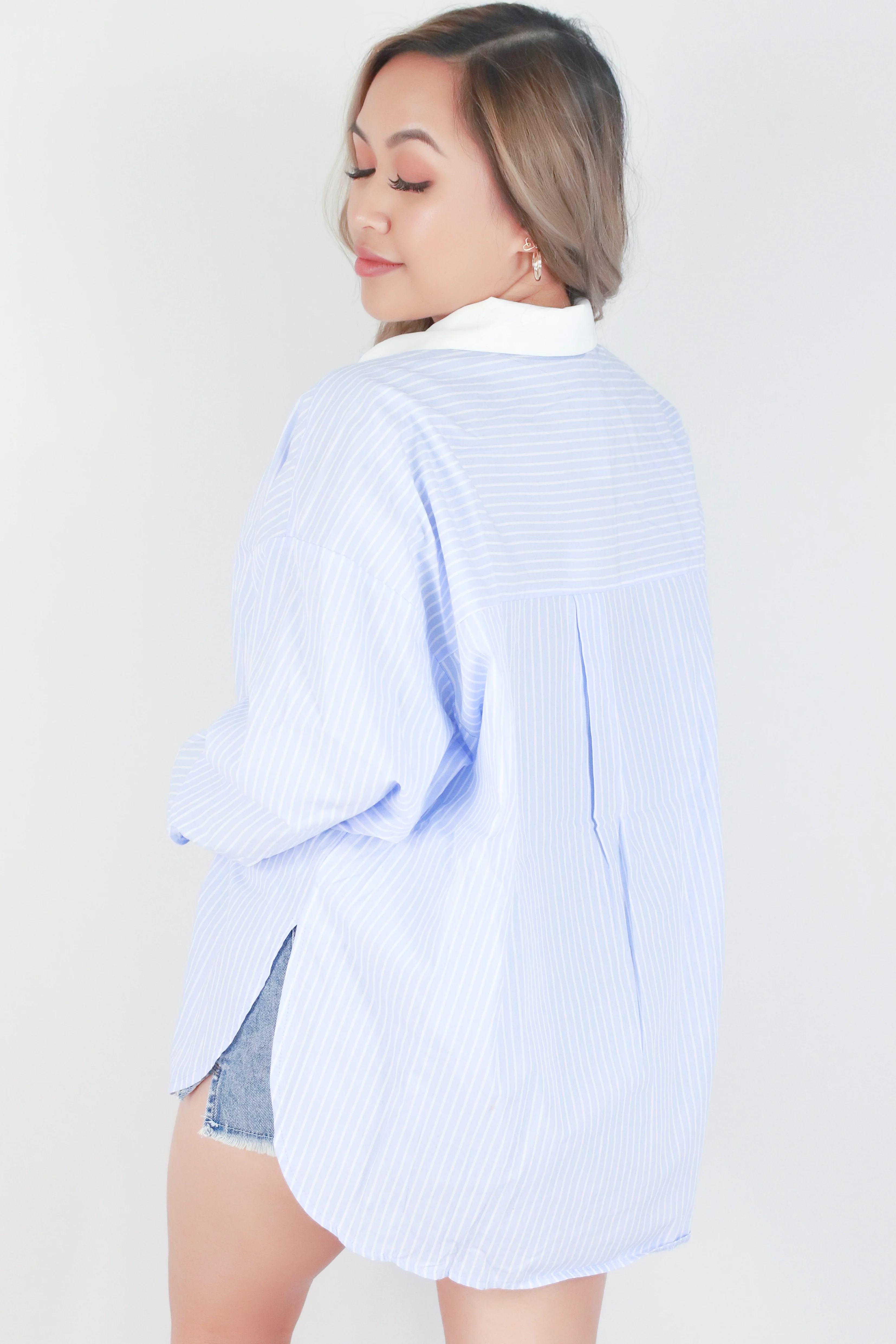 OVERSIZED LONGSLEEVE BOYFRIEND SHIRT - Image 2