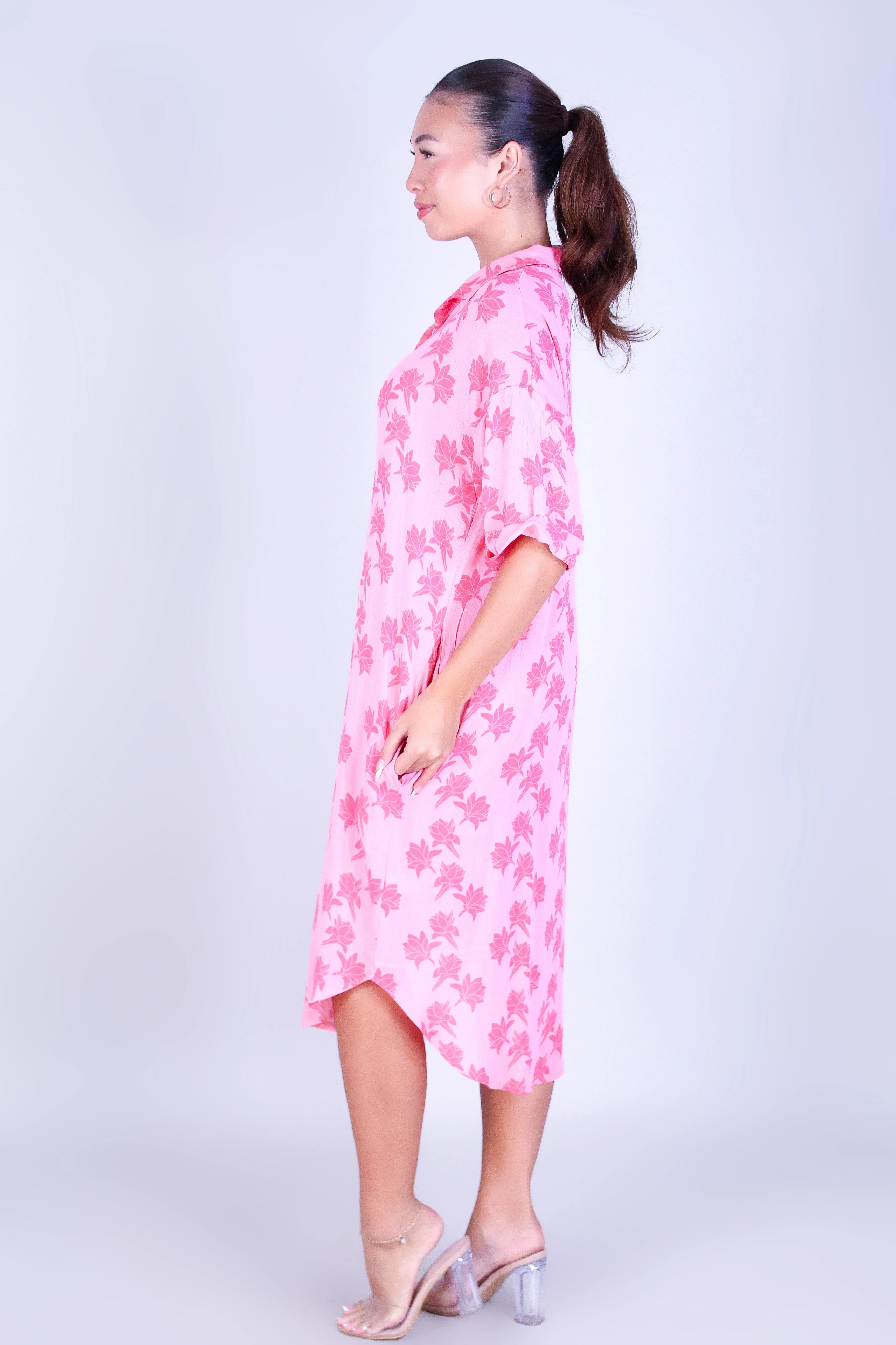 TUBEROSE BUTTON DOWN DRESS - Image 2