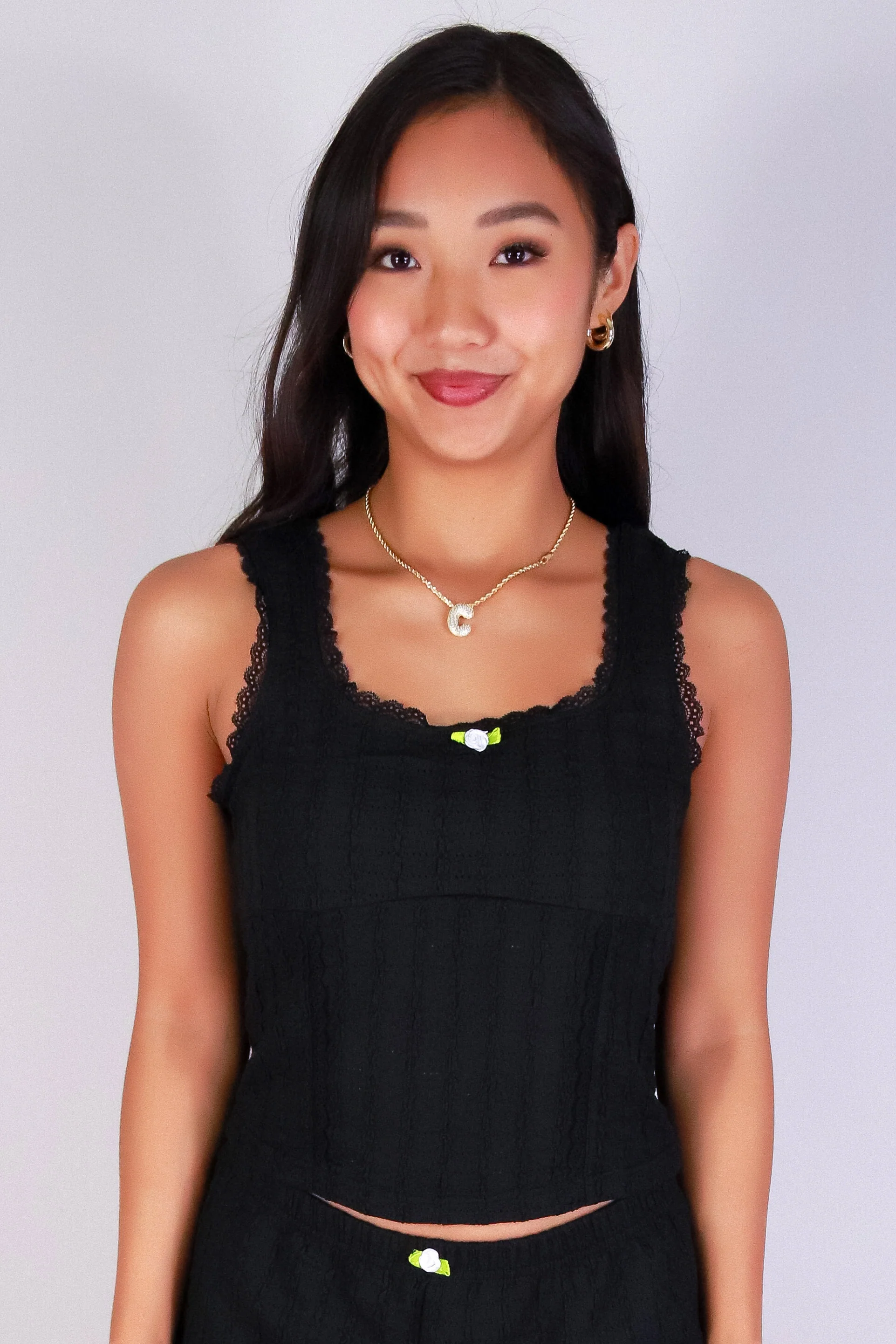 SWEETHEART LACE TOP