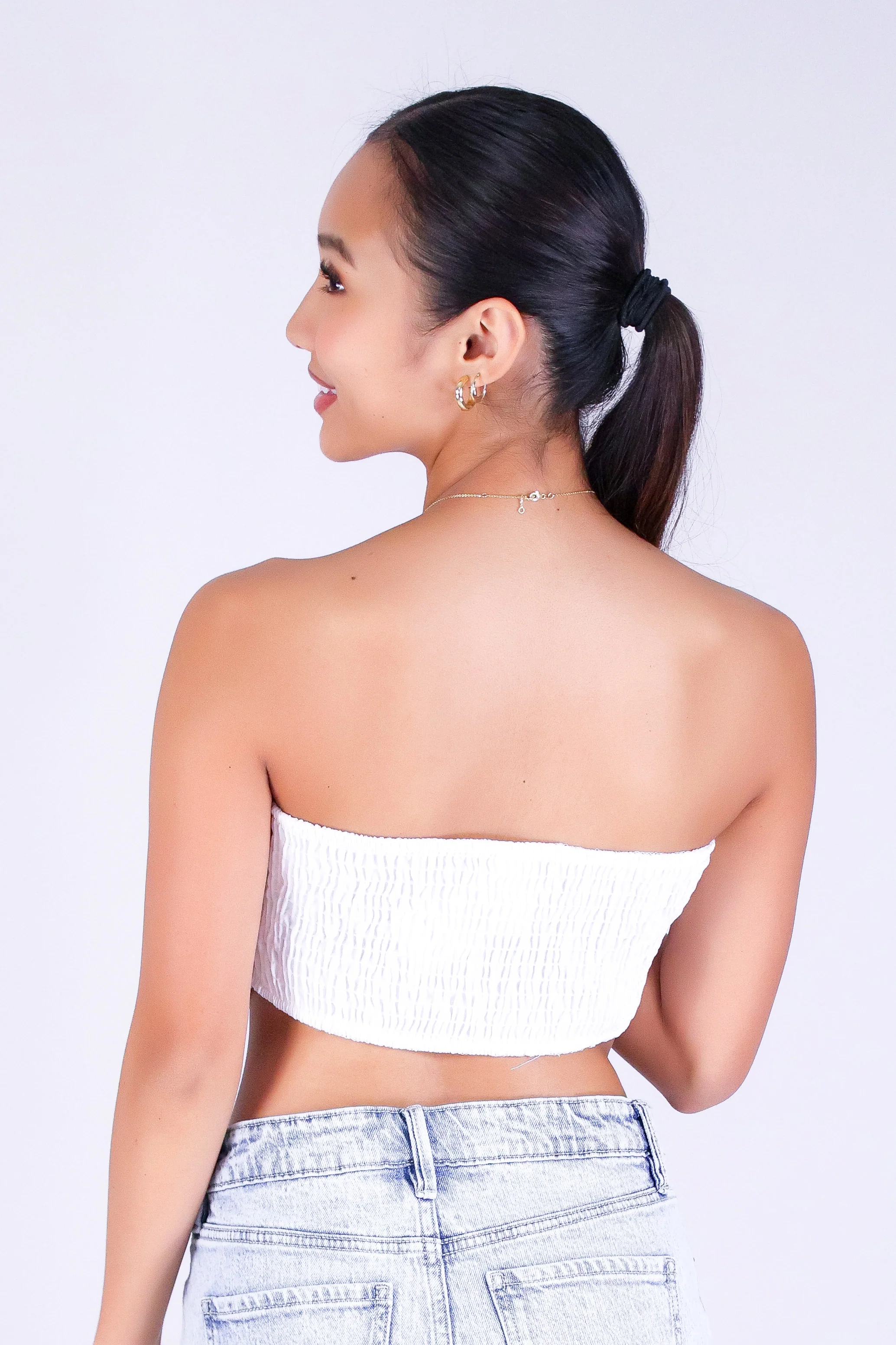 DARLING CURVE CROP TUBE TOP - Image 4