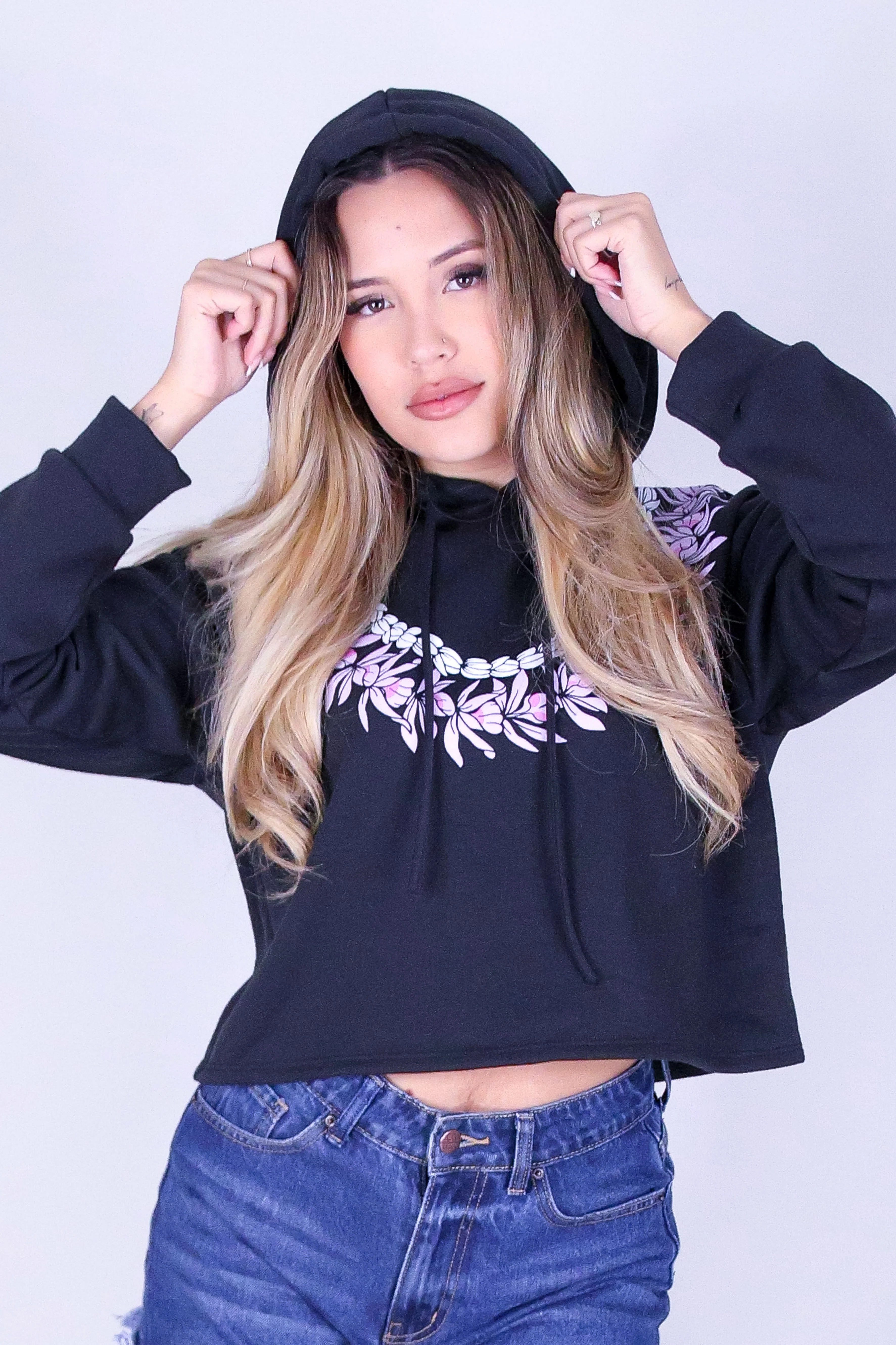 PIKAKE HONOHONO LEI HOODIE - Image 2