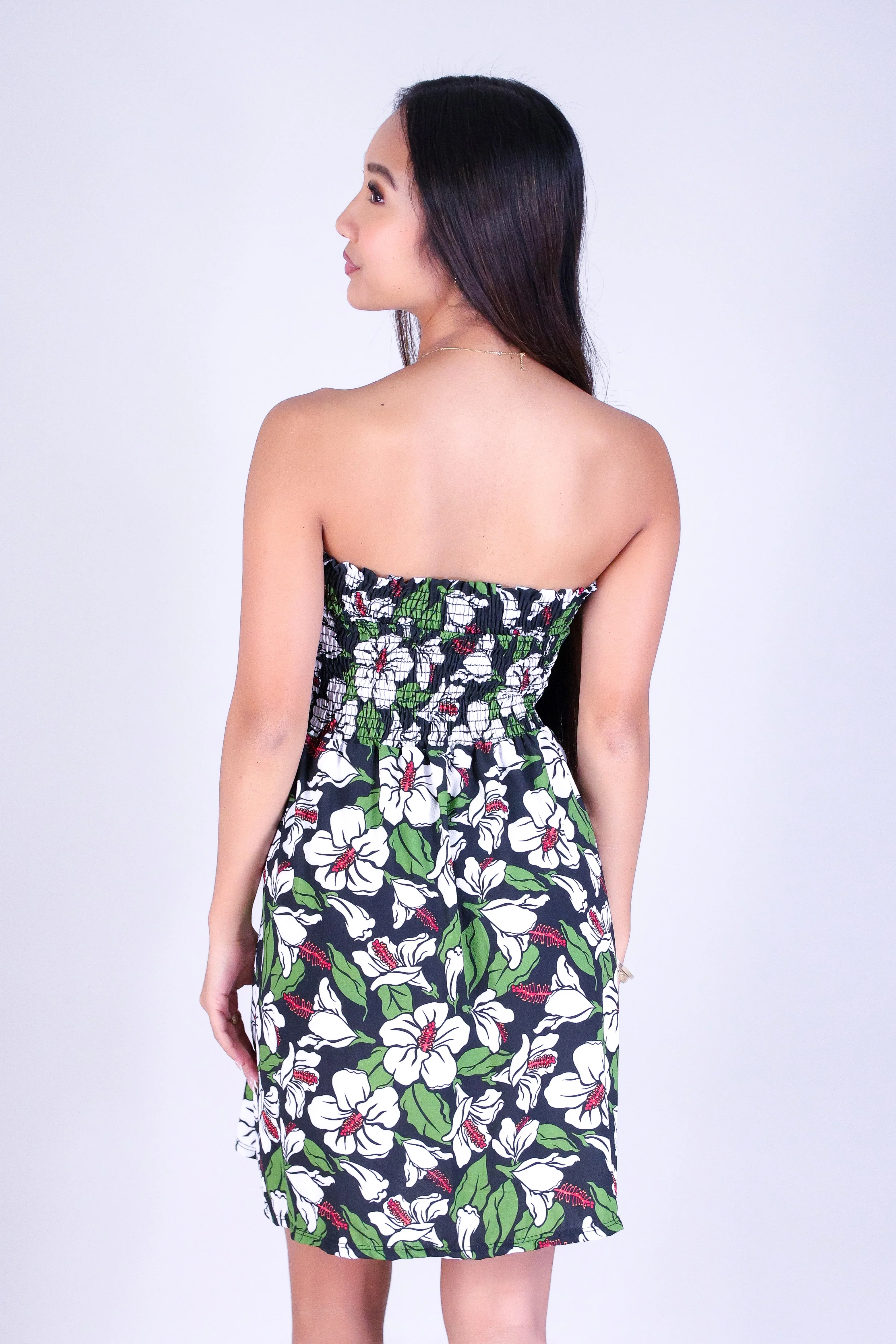 KOKIO KEOKEO SMOCKED BABYDOLL DRESS - Image 4