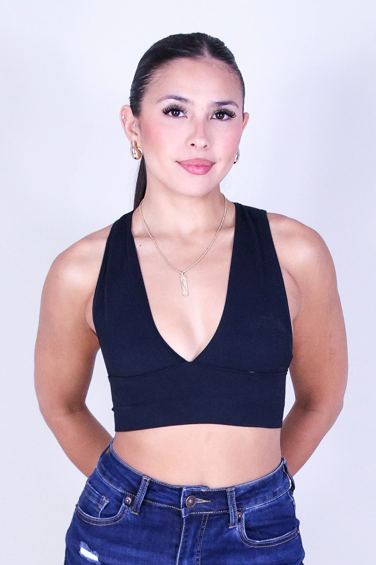 HERE FOR IT CROP TOP - Image 2
