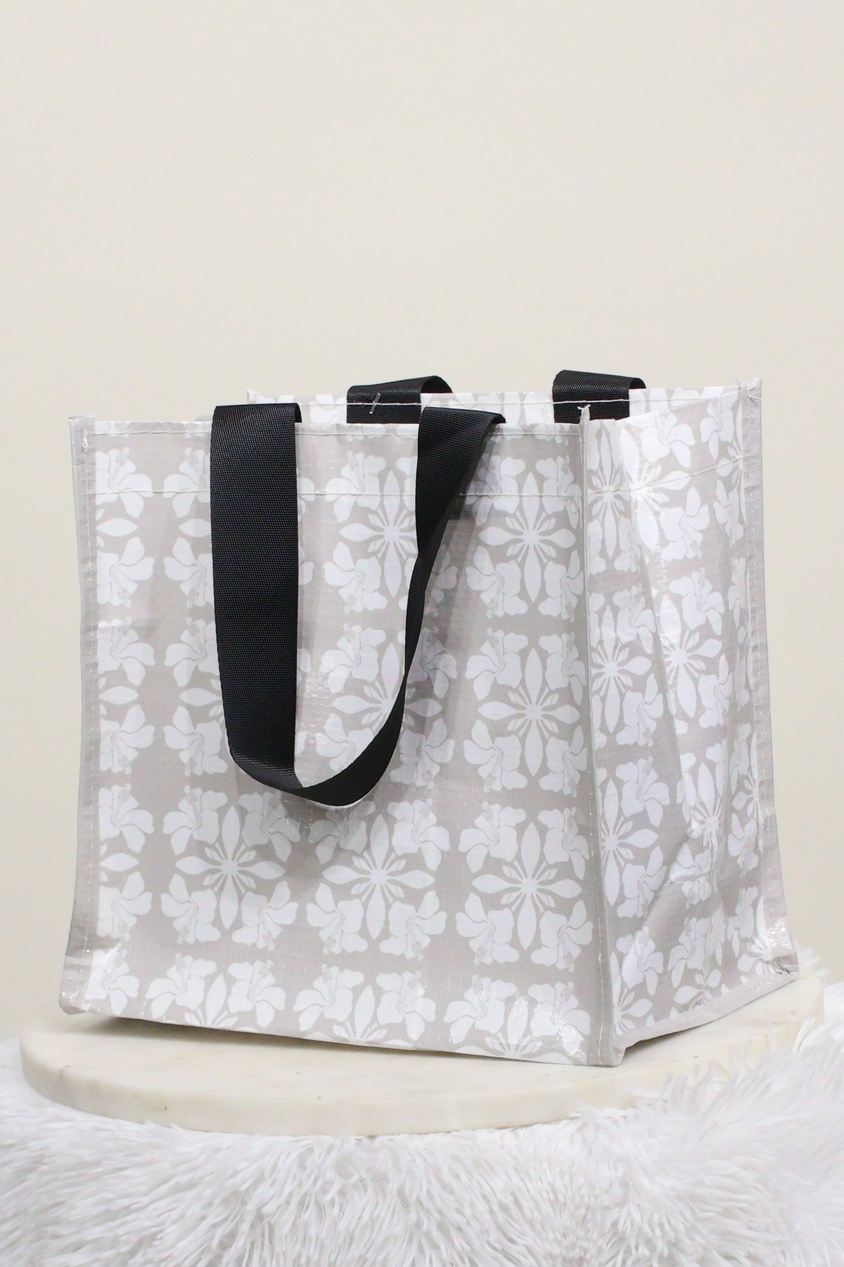 MINI HIBISCUS QUILT CRINKLE BAG - Image 2