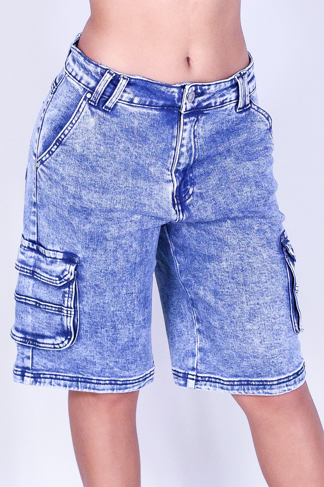 COOL GIRL CARGO JORTS - Image 2