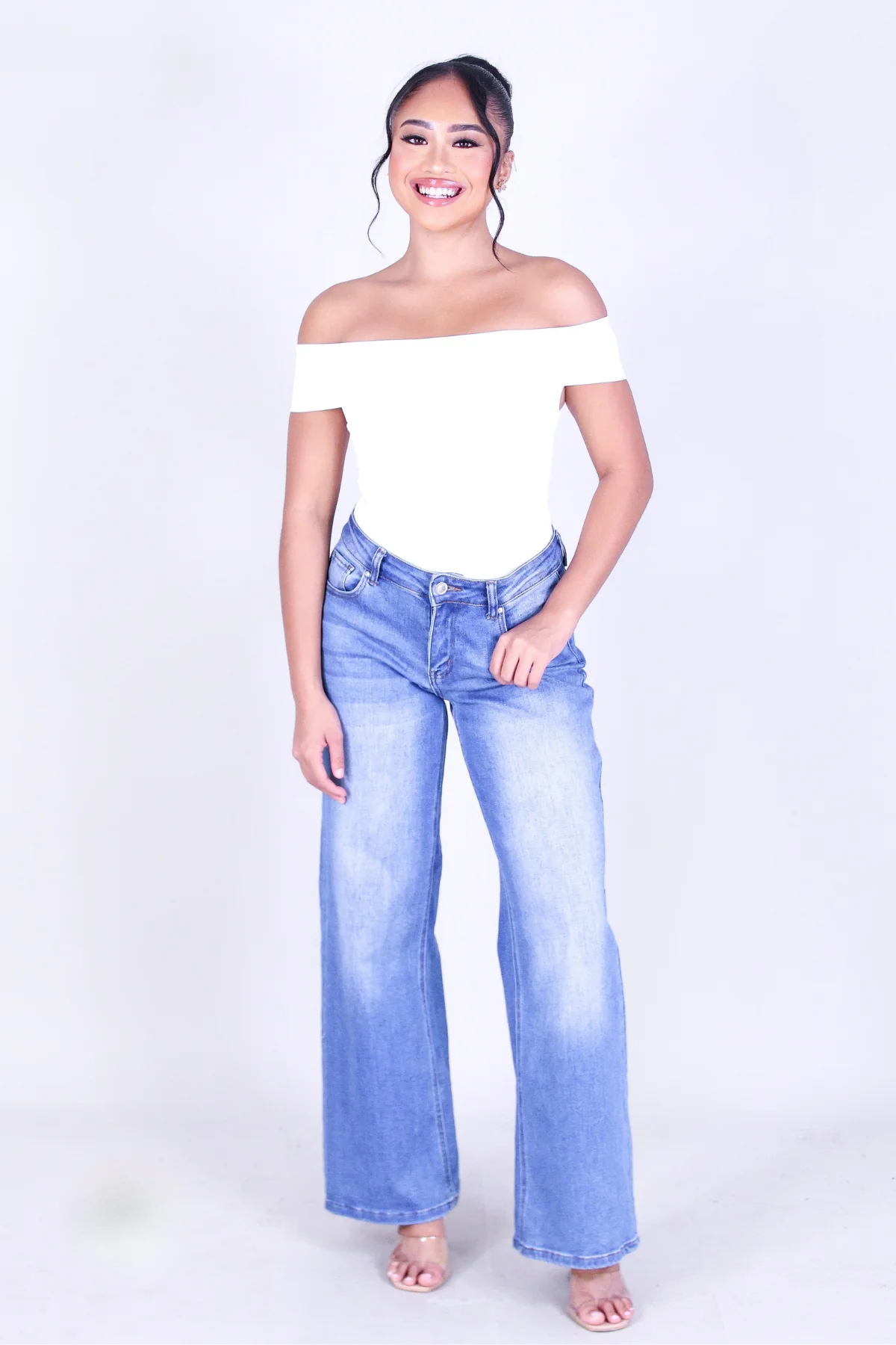 CITY CHIC OFF SHOULDER TOP