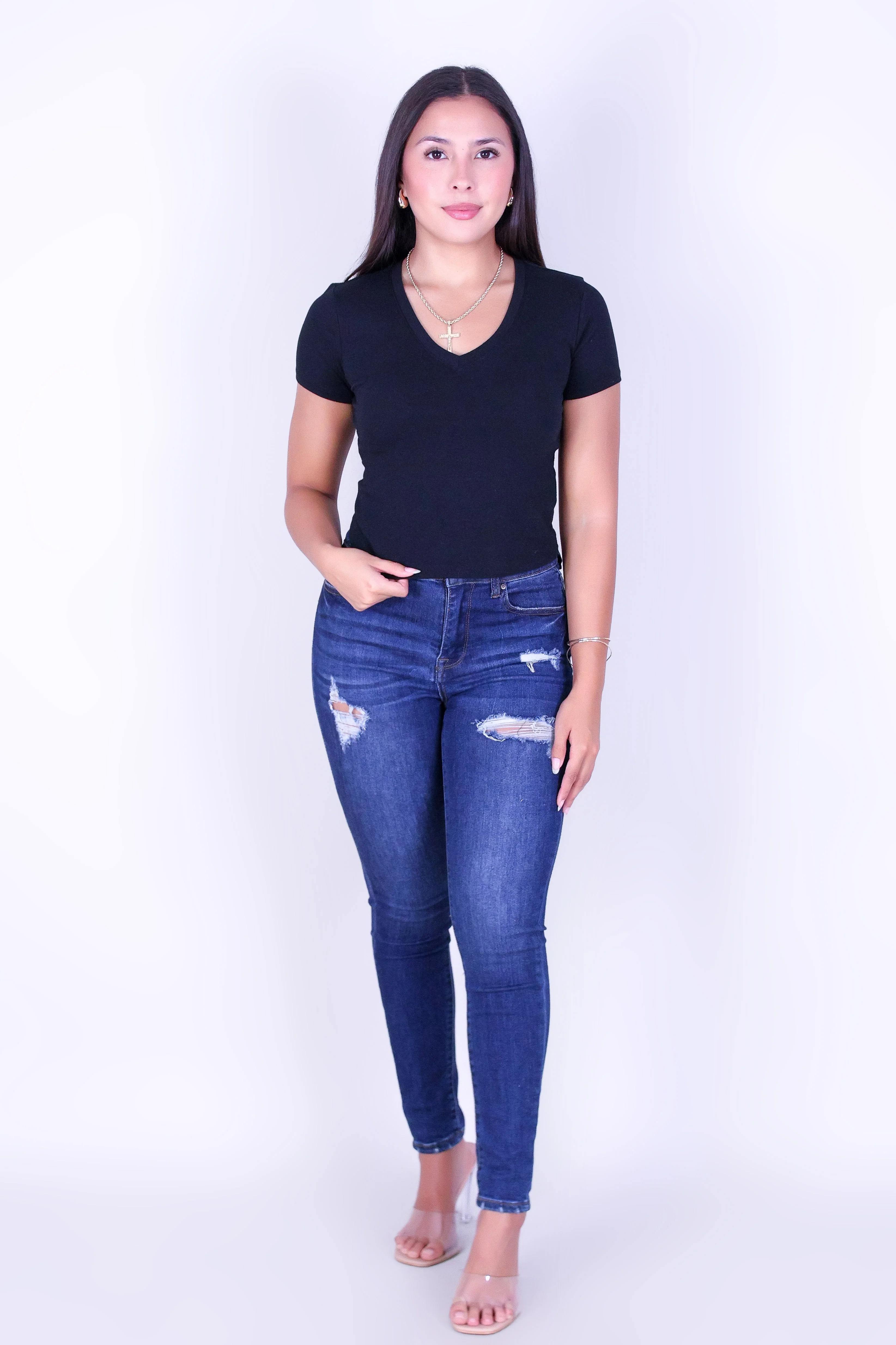 EASY BREEZE CROP TEE