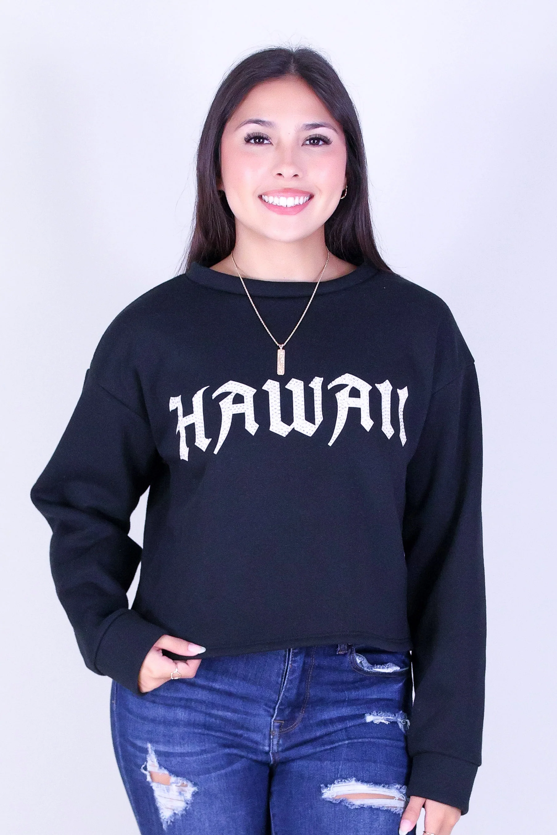 HAWAII RHINESTONES SWEATER - Image 2