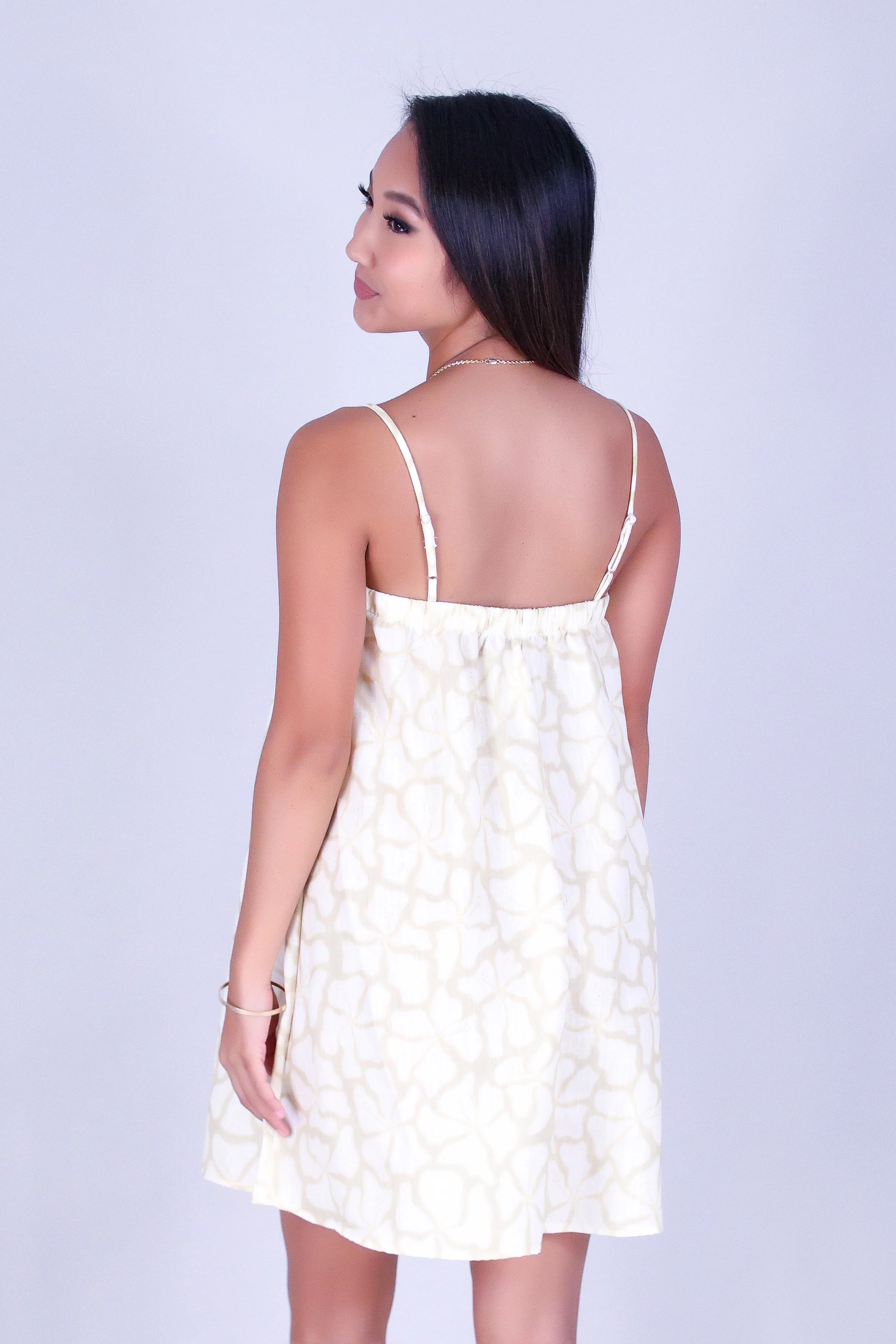 WAVY HIBISCUS DRESS - Image 4