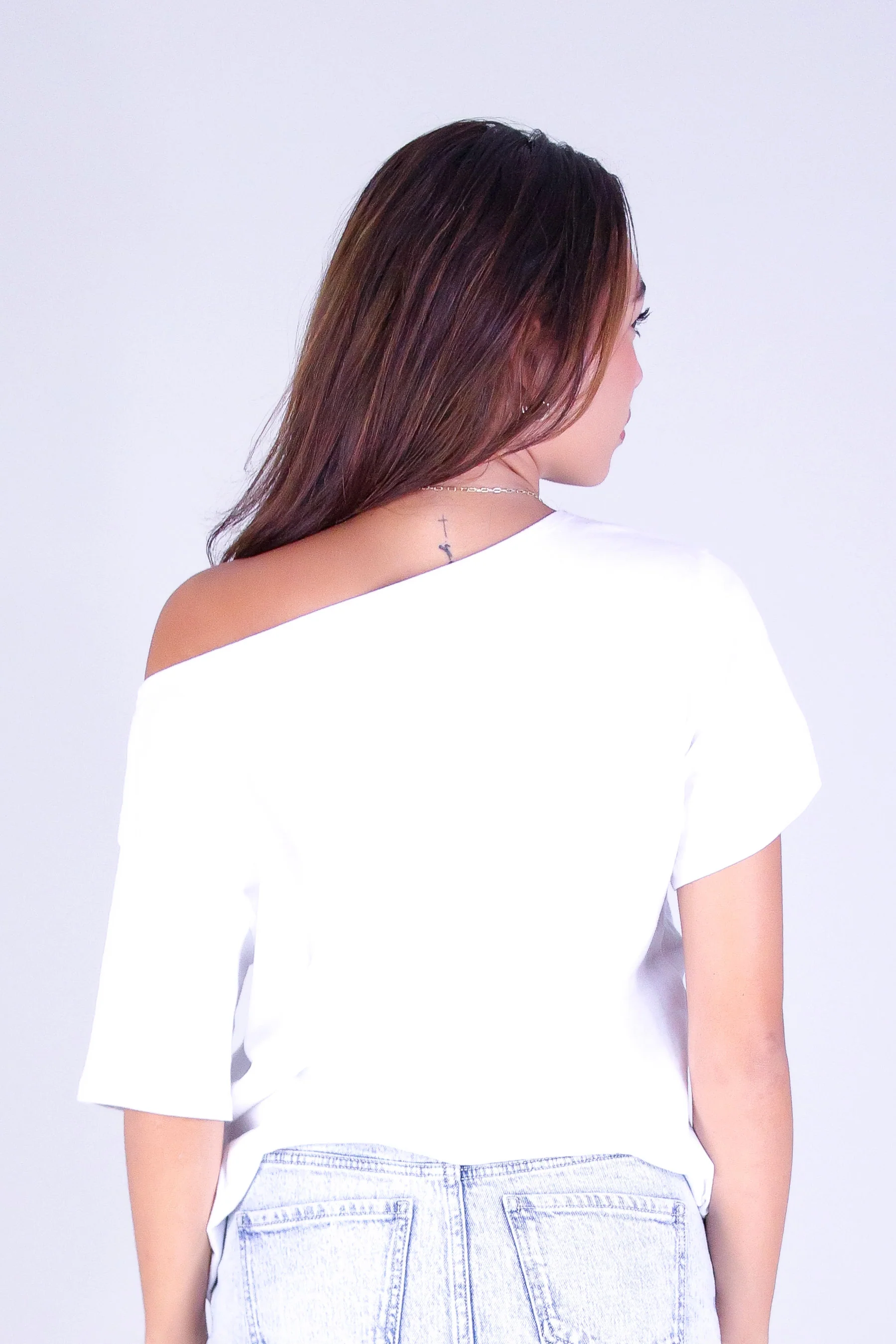 HAWAII HIBISCUS OFF SHOULDER TEE - Image 4