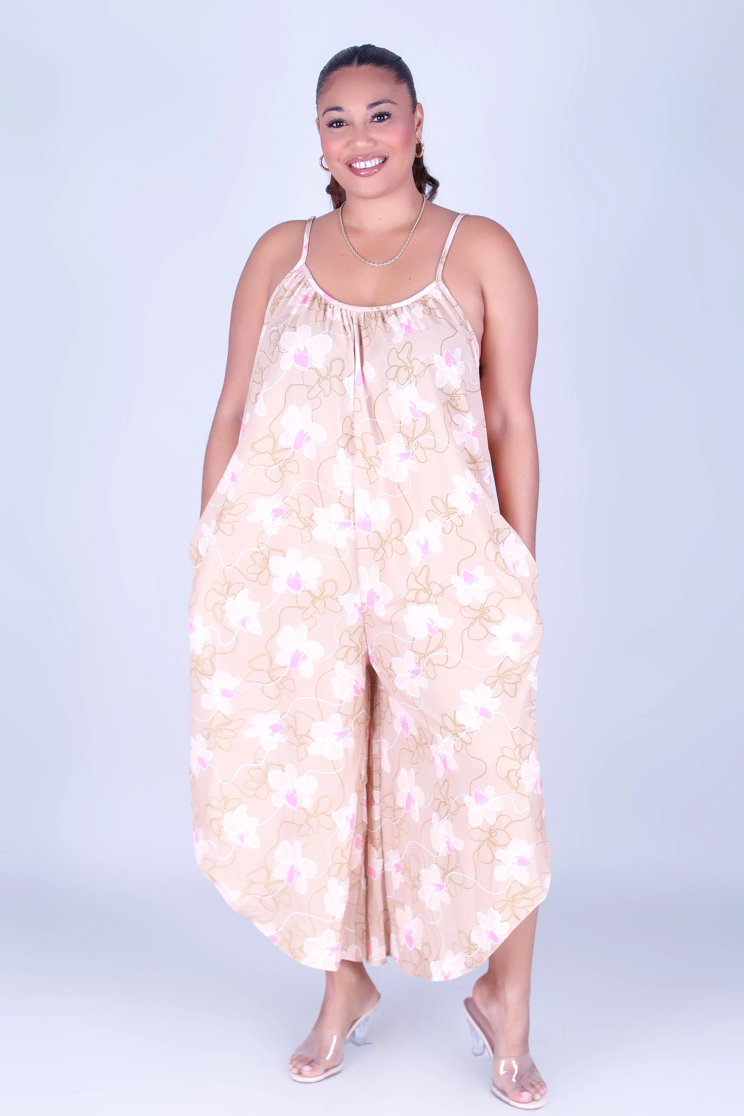 ORCHID LINE NO WAIST JUMPSUIT