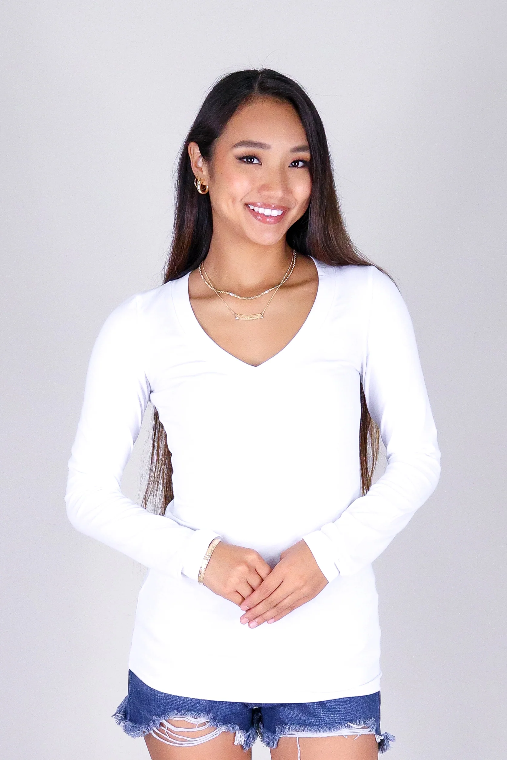 VERY RELAXED LONG SLEEVE TOP - Image 2