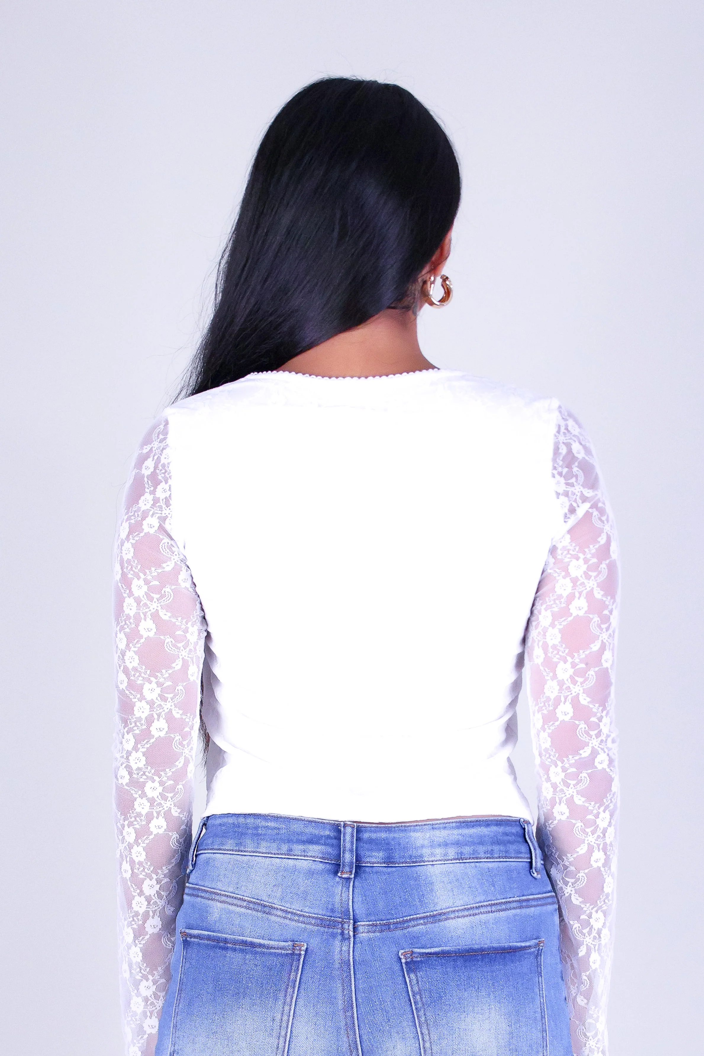 FOR THE MOMENT LACE CARDIGAN - Image 4