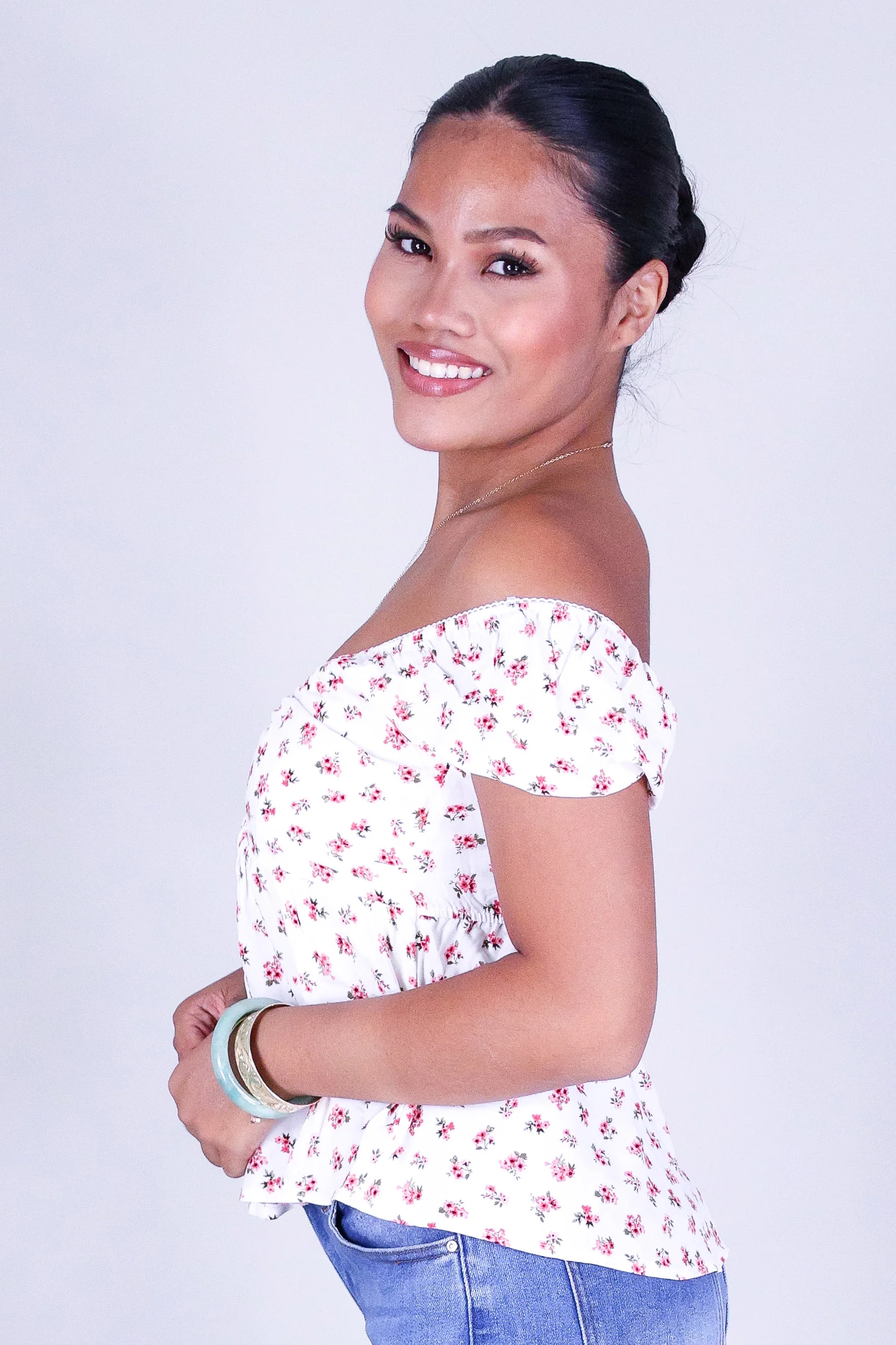 BREEZY PETAL BABYDOLL TOP - Image 3