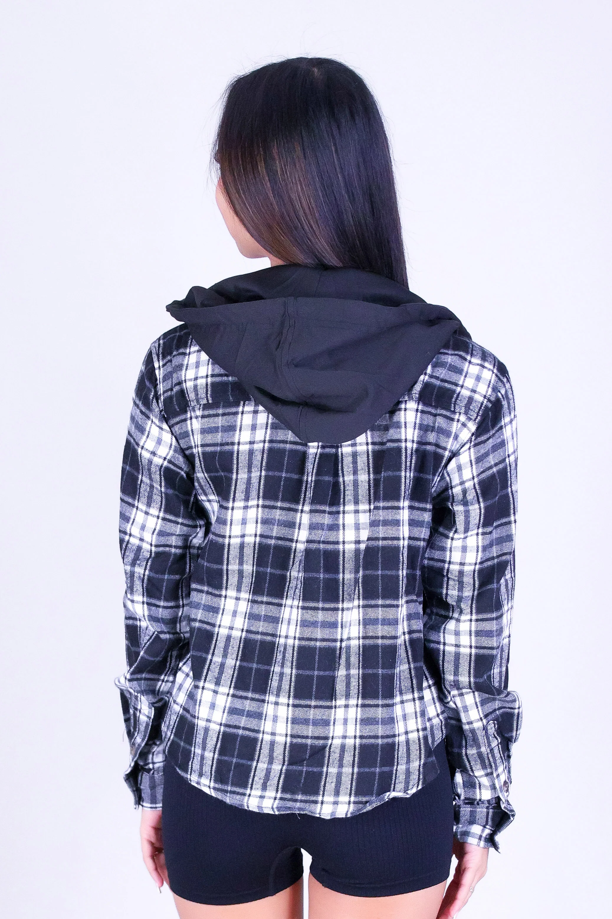 CABIN VIBES PLAID TOP - Image 4